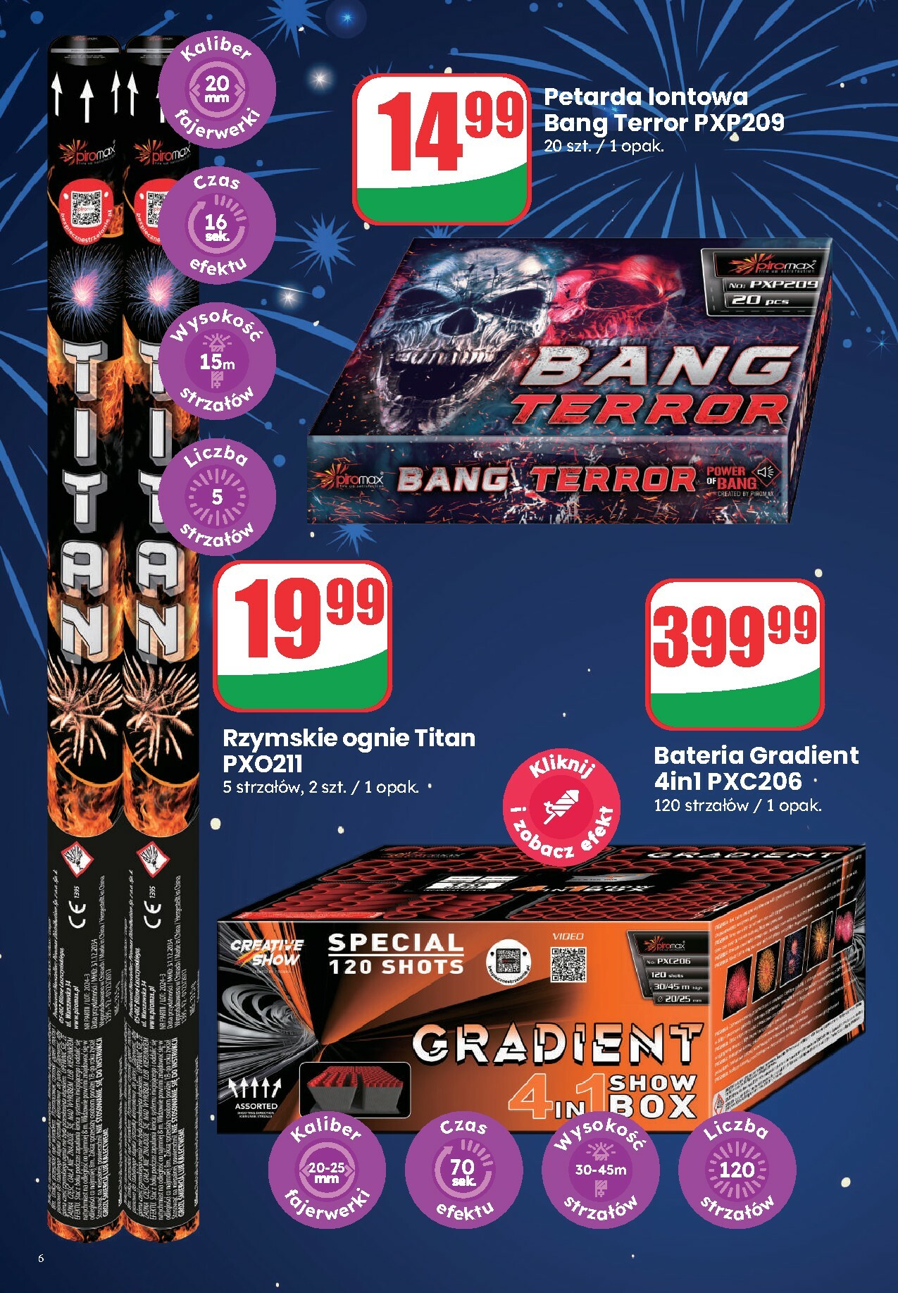 dino - Gazetka Dino - Fajerwerki - ważna od 14.12. do 31.12. - page: 6