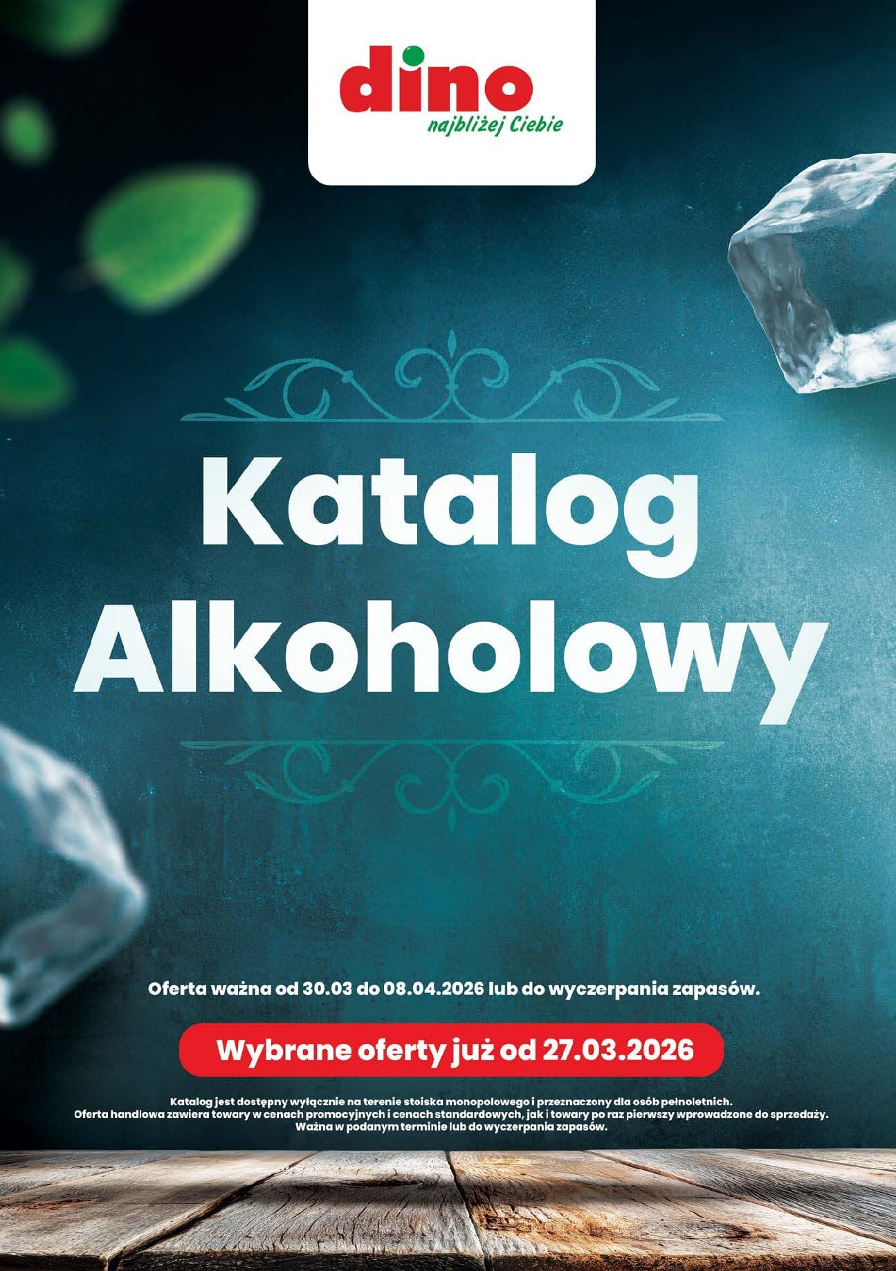 dino - Gazetka Dino - Katalog alkoholowy - ważna od 30.03.2026 do 08.04.2026