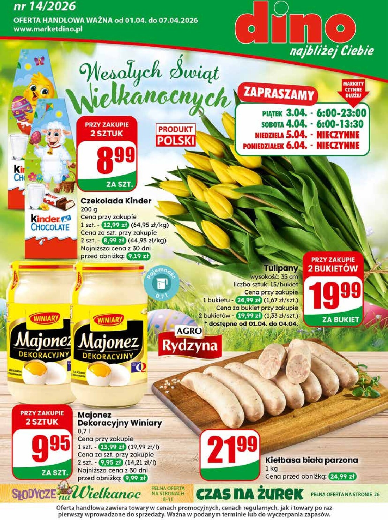 dino - Gazetka Dino - ważna od 01.04.2026 do 07.04.2026 - page: 1