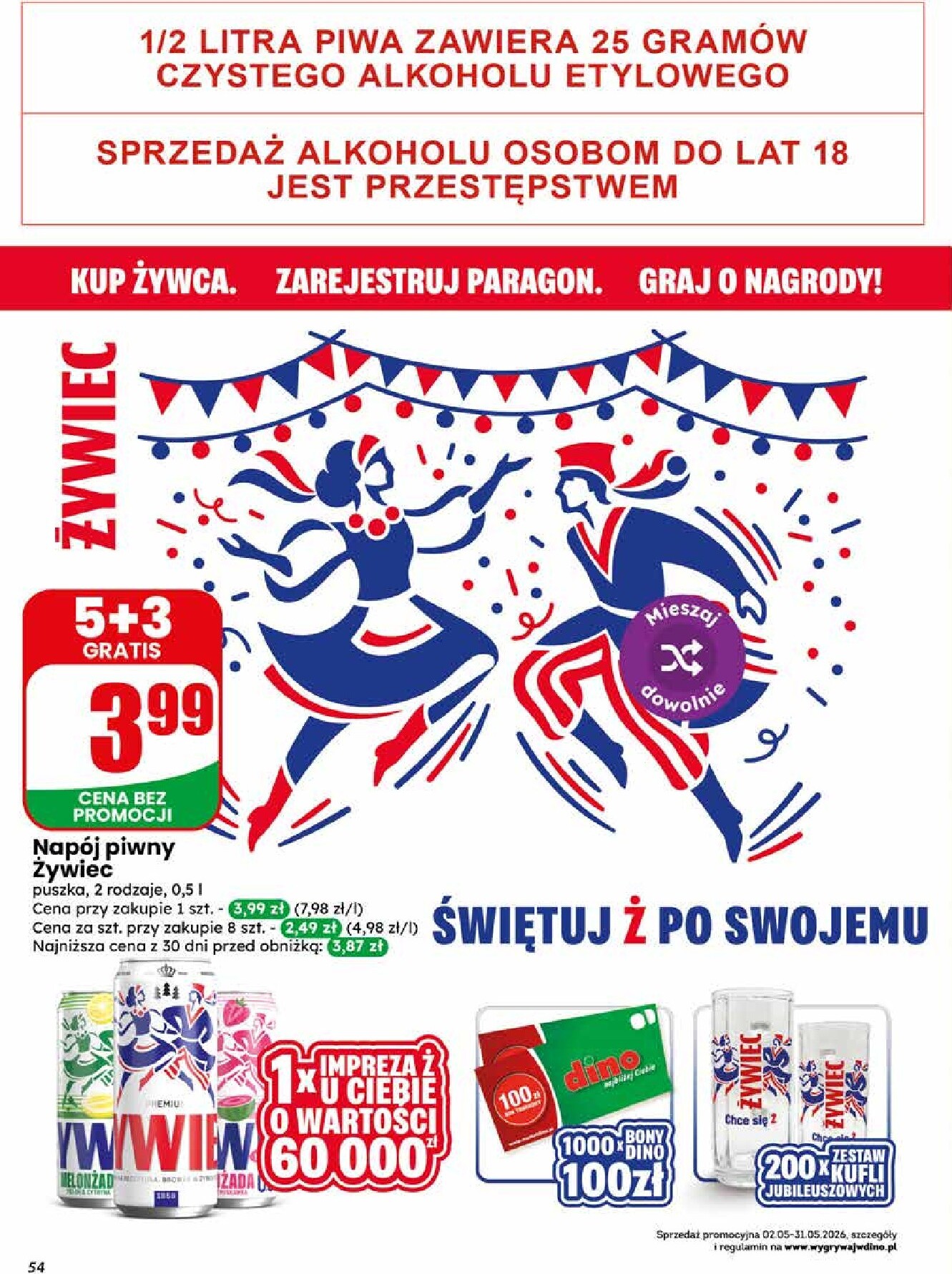 dino - Nowa gazetka Dino ważna od 13.05.2026 do 19.05.2026 - page: 54