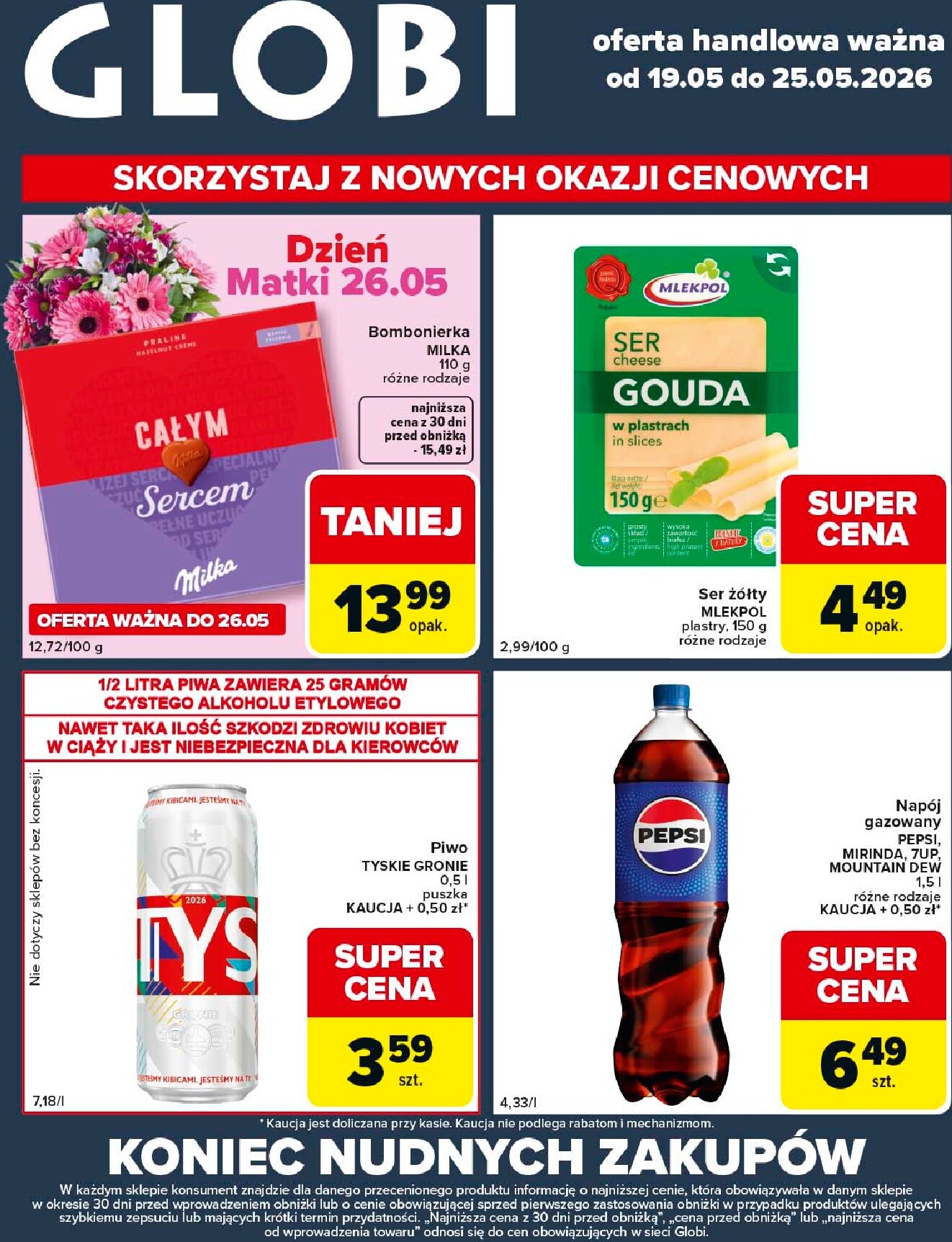 carrefour - Nowa gazetka Carrefour - Globi ważna od 19.05.2026 do 25.05.2026