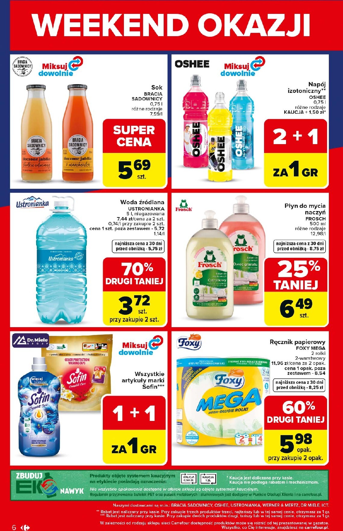carrefour - Nowa gazetka Carrefour - Weekend promek już od czwartku ważna od 21.05.2026 do 23.05.2026 - page: 6