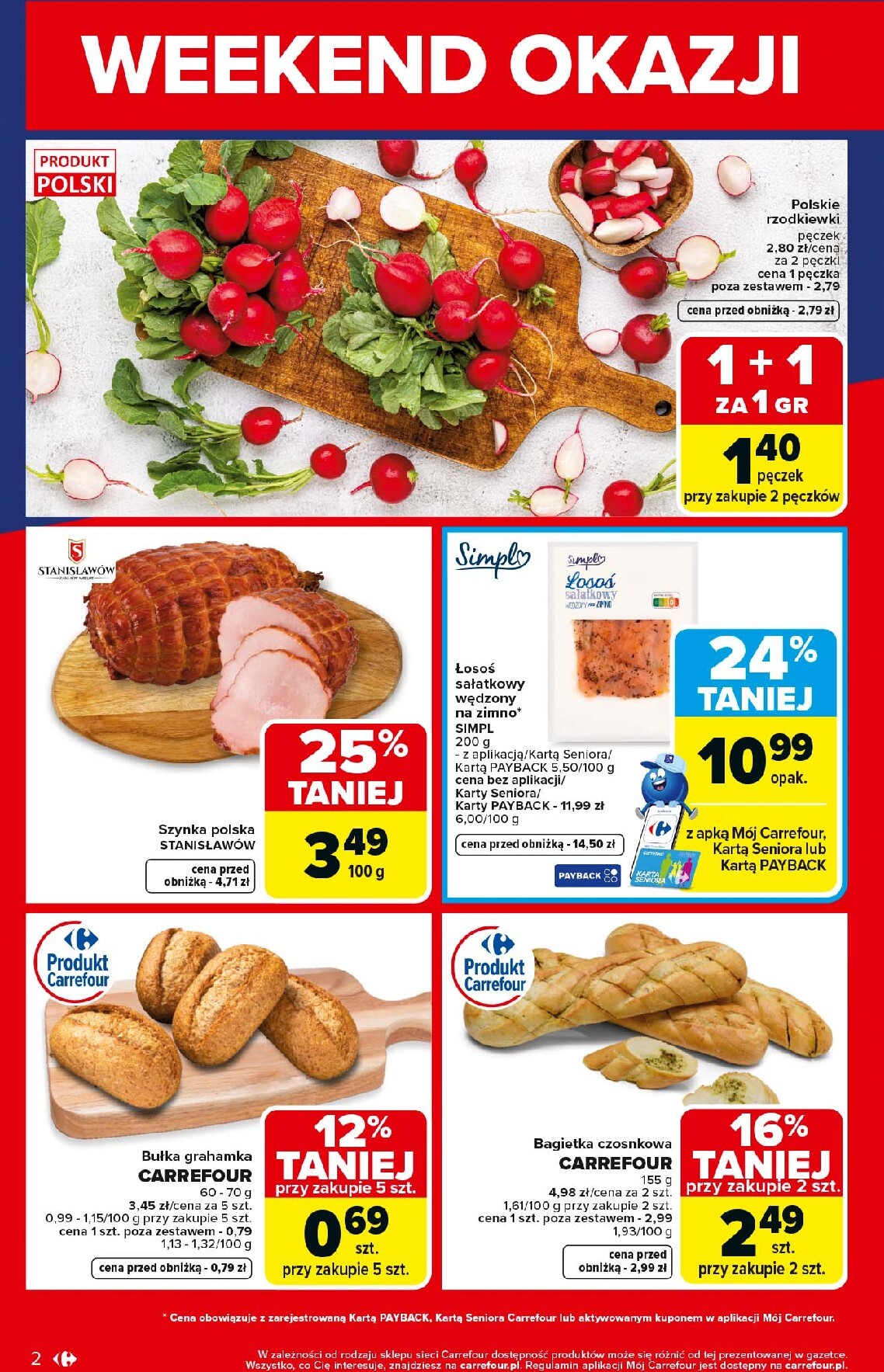 carrefour - Nowa gazetka Carrefour - Weekend promek już od czwartku ważna od 21.05.2026 do 23.05.2026 - page: 2