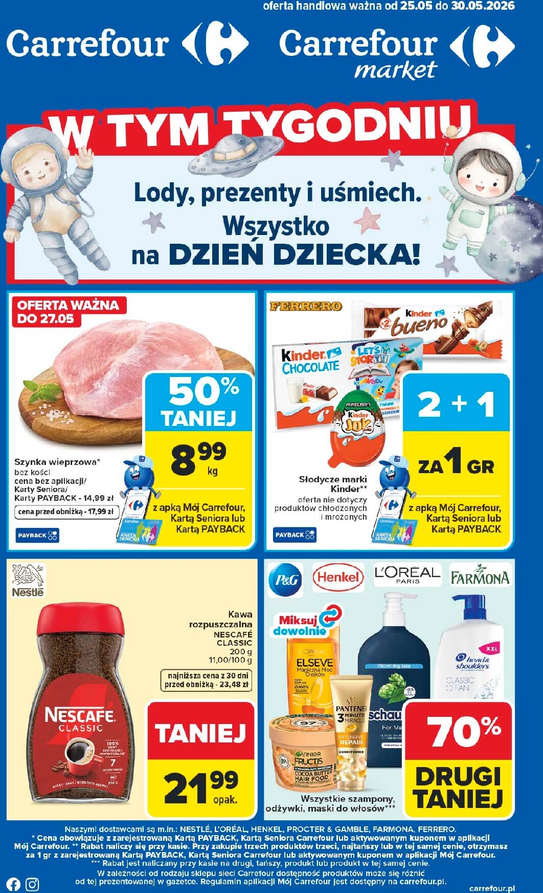 carrefour - Nowa gazetka Carrefour ważna od 25.05.2026 do 30.05.2026