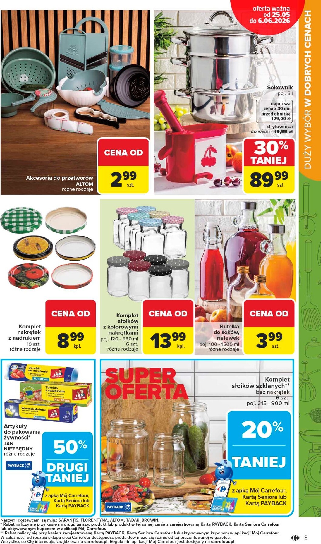 carrefour - Nowa gazetka Carrefour - Łap super okazje ważna od 25.05.2026 do 06.06.2026 - page: 3