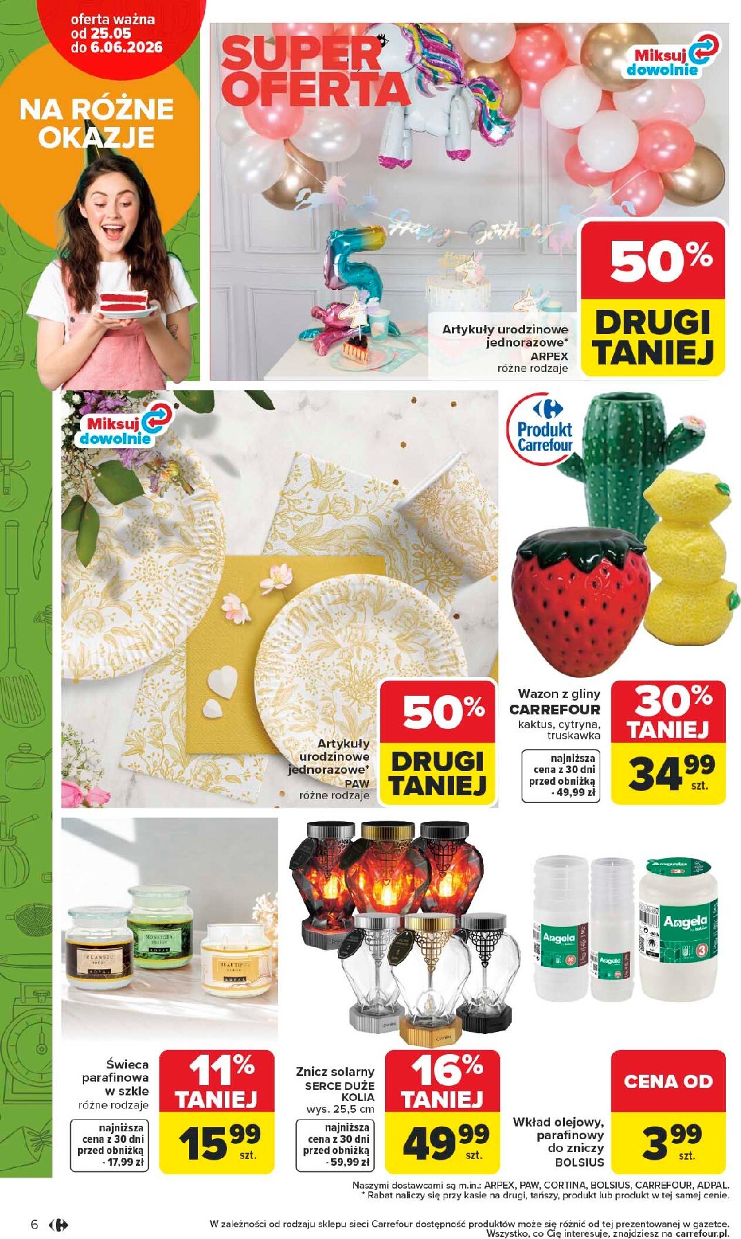 carrefour - Nowa gazetka Carrefour - Łap super okazje ważna od 25.05.2026 do 06.06.2026 - page: 6