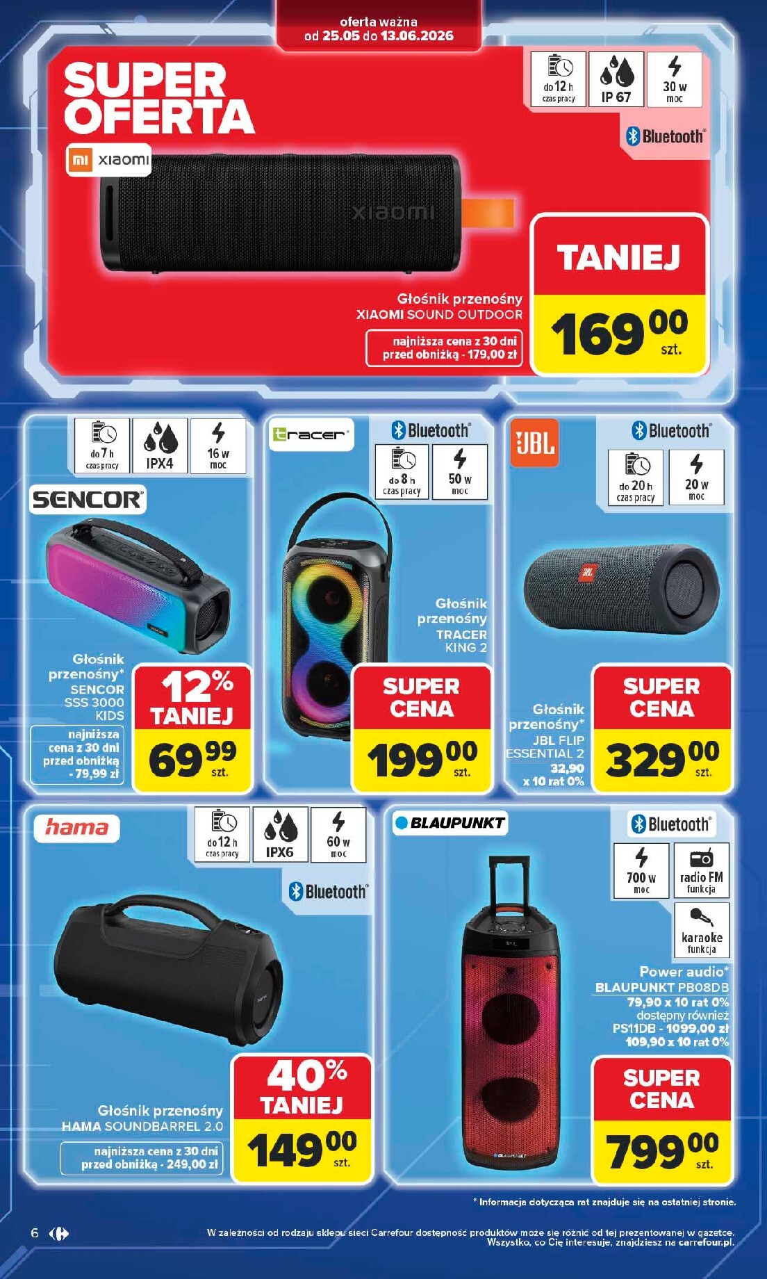 carrefour - Nowa gazetka Carrefour - Multimedia ważna od 25.05.2026 do 13.06.2026 - page: 6