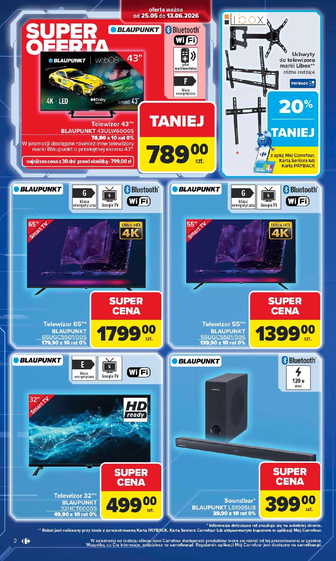 carrefour - Nowa gazetka Carrefour - Multimedia ważna od 25.05.2026 do 13.06.2026 - page: 2