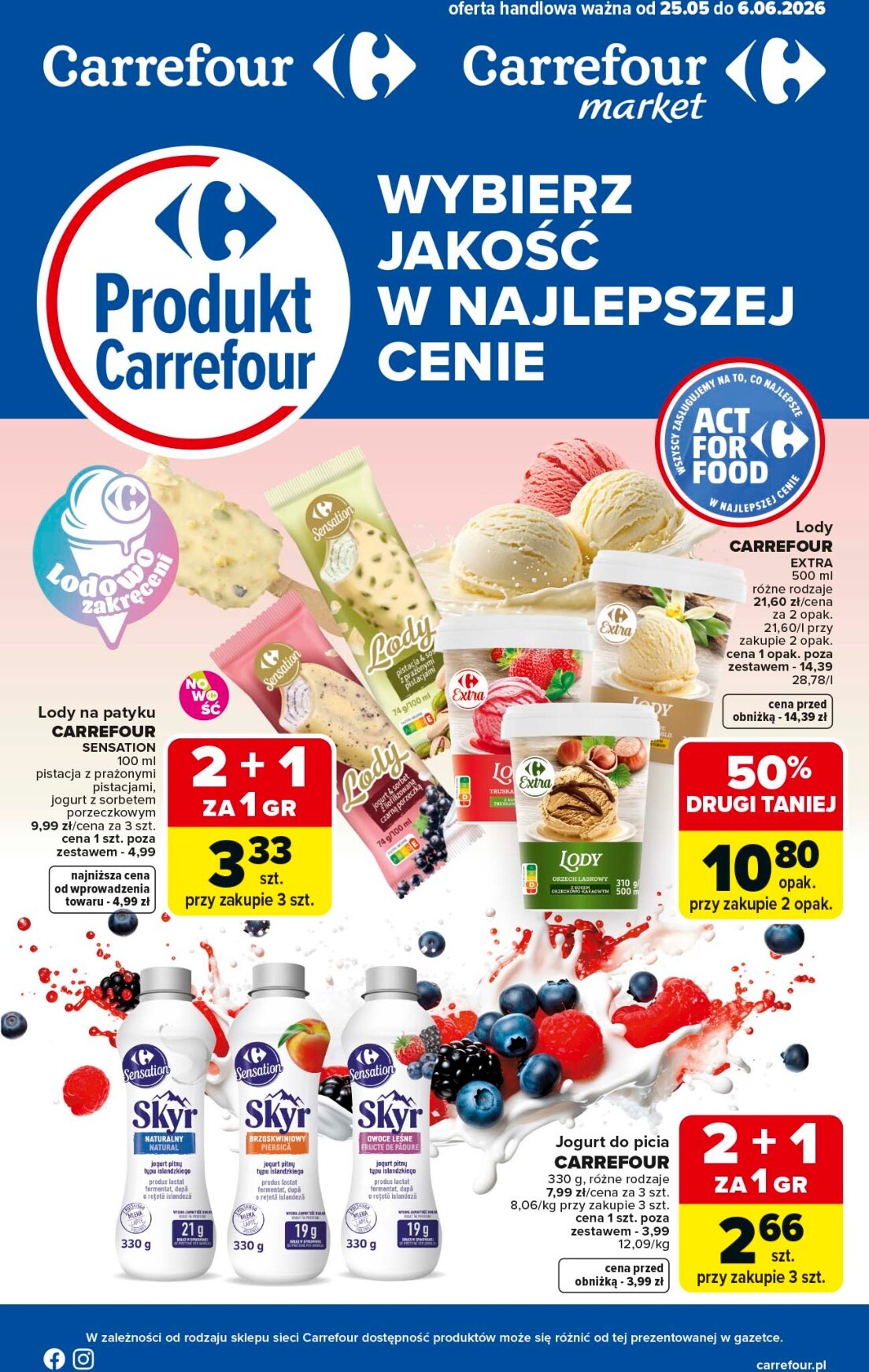 carrefour - Nowa gazetka Carrefour - Produkt Carrefour ważna od 25.05.2026 do 06.06.2026