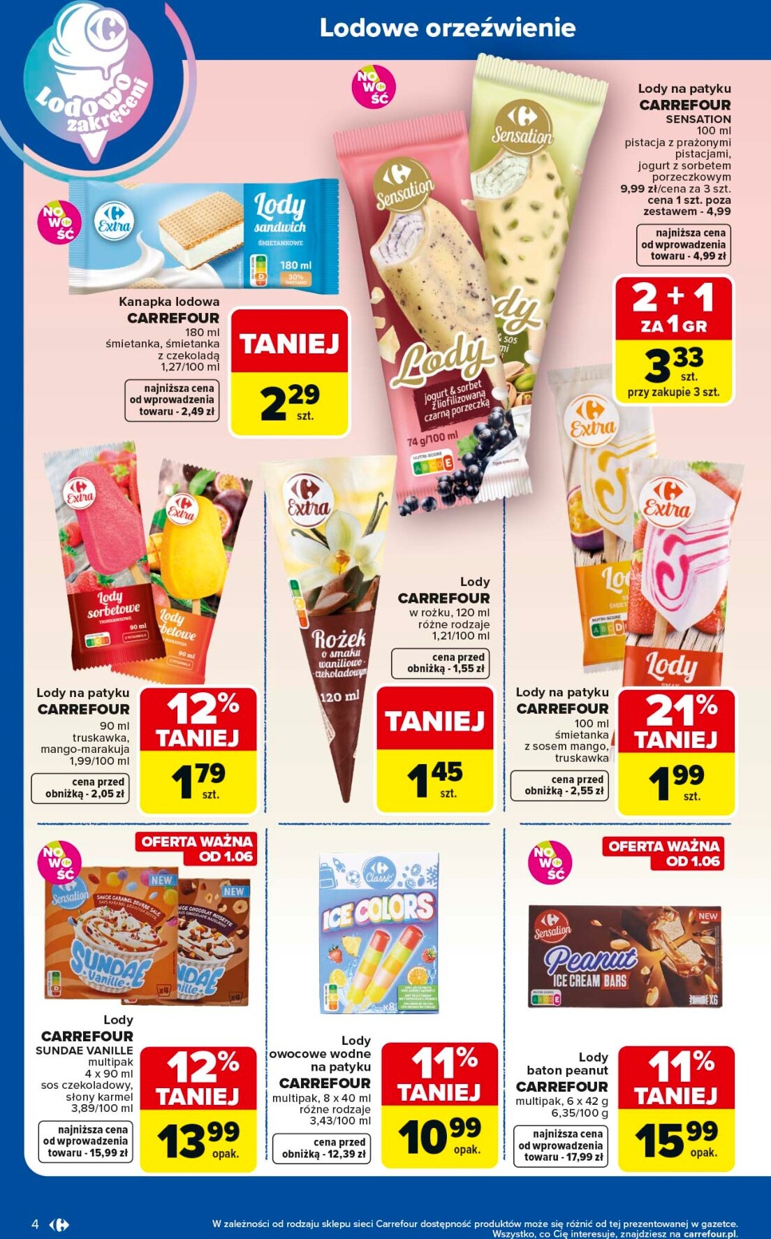 carrefour - Nowa gazetka Carrefour - Produkt Carrefour ważna od 25.05.2026 do 06.06.2026 - page: 4