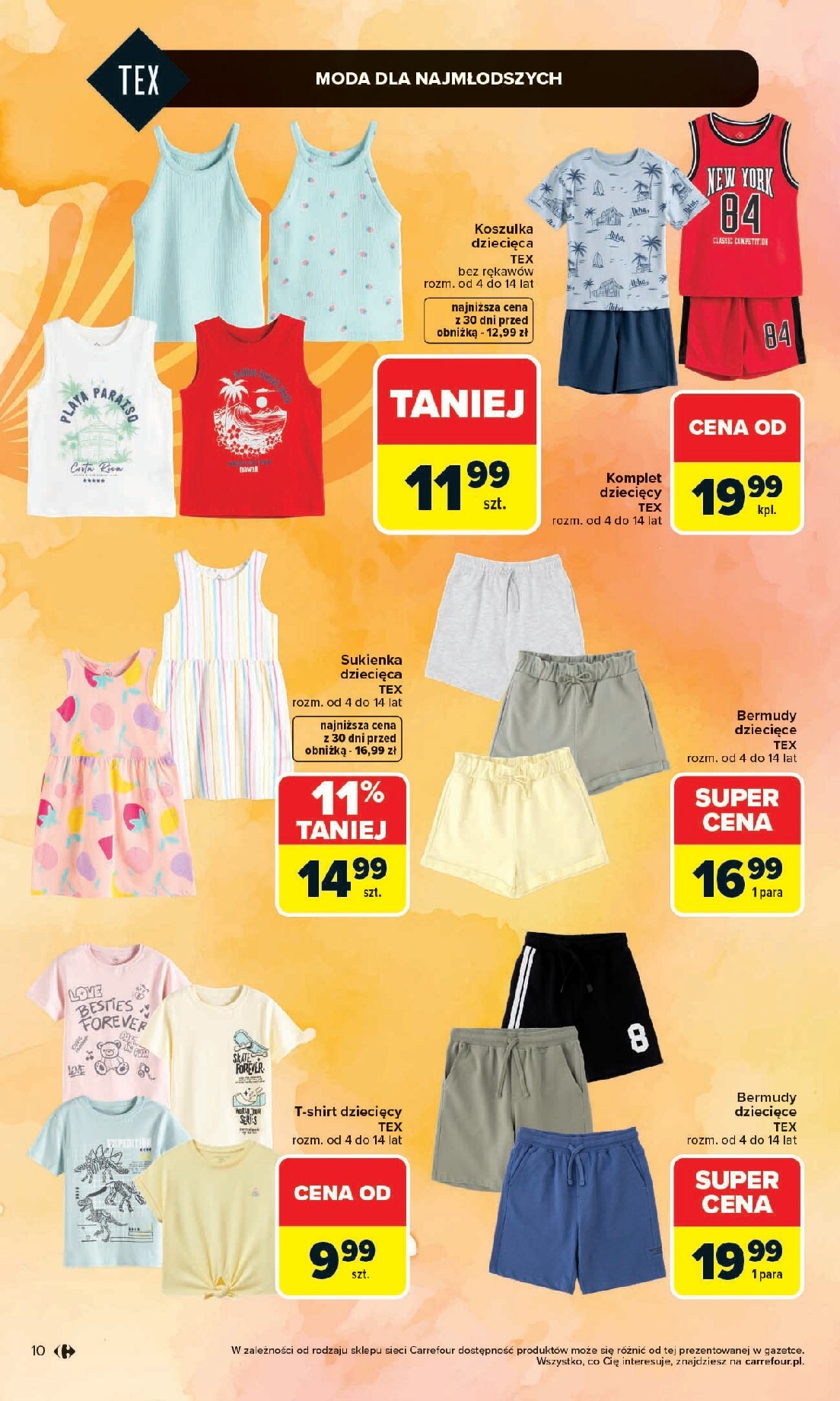 carrefour - Nowa gazetka Carrefour - Stylizacje na letnie okazje ważna od 01.06.2026 do 20.06.2026 - page: 10