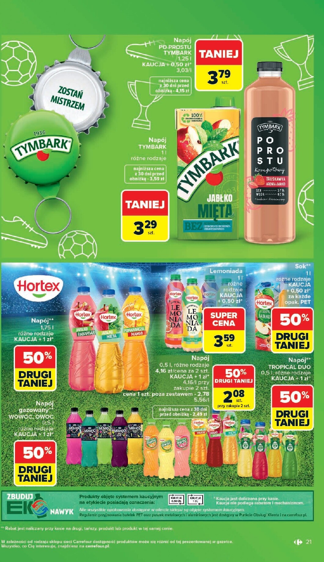 carrefour - Nowa gazetka Carrefour - Zakupowa taktyka kibica ważna od 01.06.2026 do 13.06.2026 - page: 21