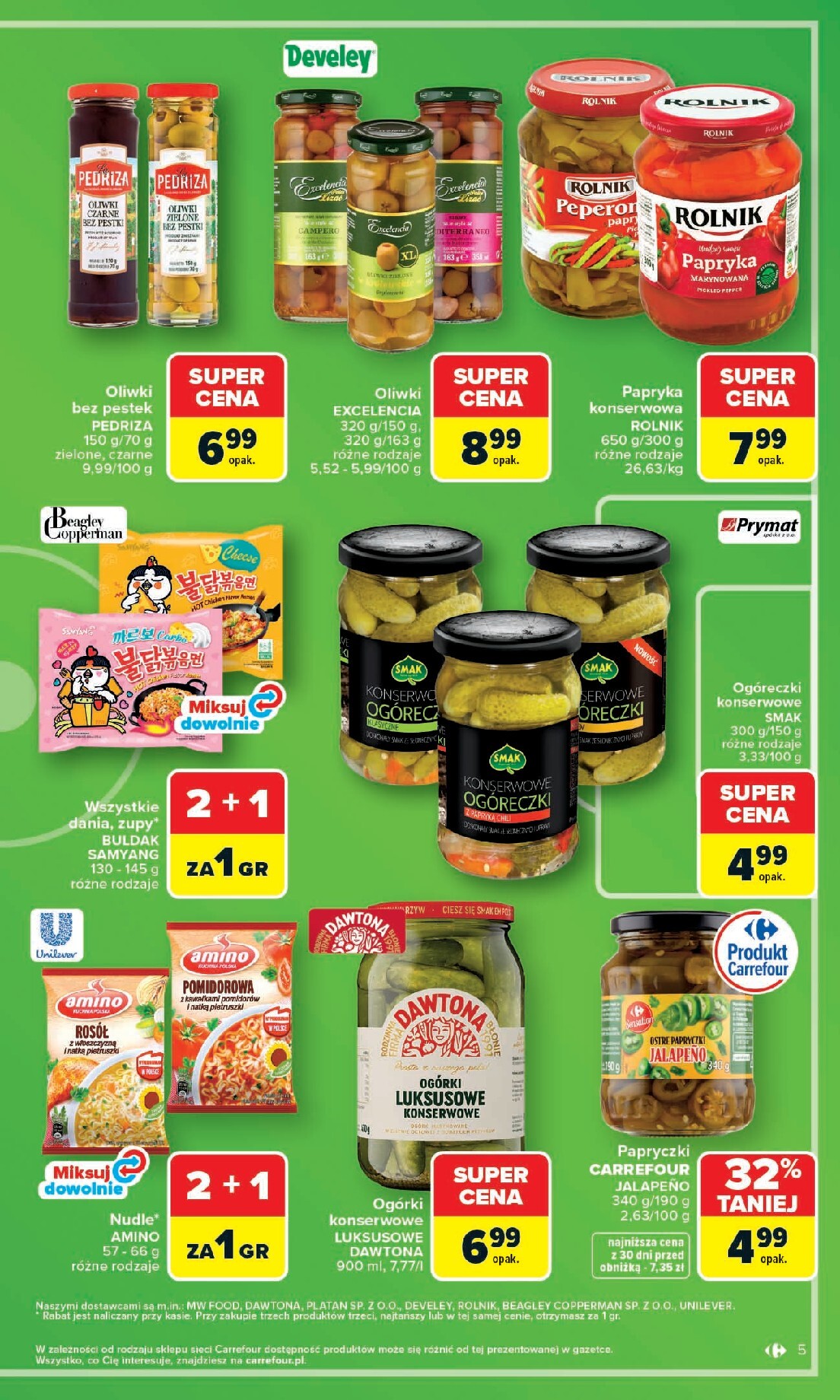 carrefour - Nowa gazetka Carrefour - Zakupowa taktyka kibica ważna od 01.06.2026 do 13.06.2026 - page: 5