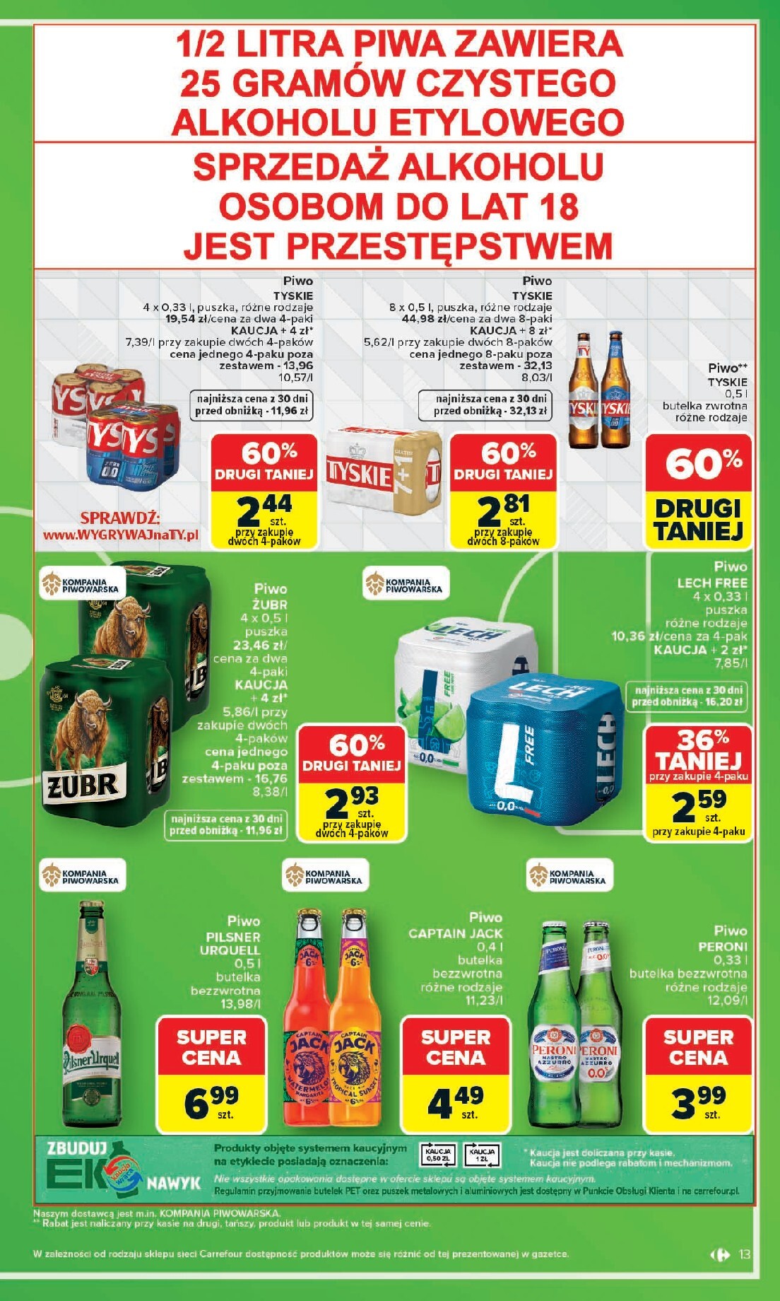 carrefour - Nowa gazetka Carrefour - Zakupowa taktyka kibica ważna od 01.06.2026 do 13.06.2026 - page: 13