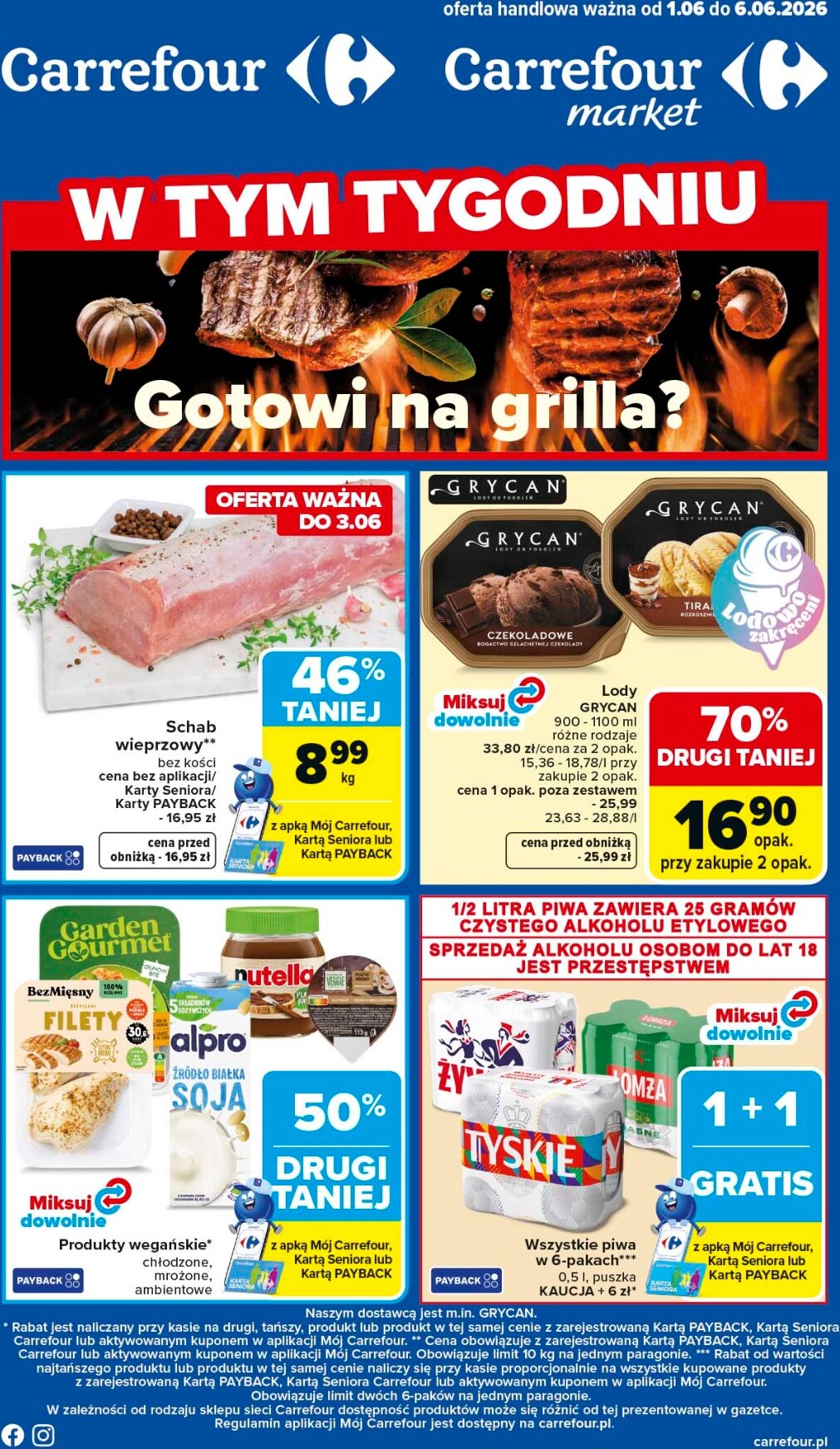 carrefour - Nowa gazetka Carrefour ważna od 01.06.2026 do 06.06.2026 - page: 1