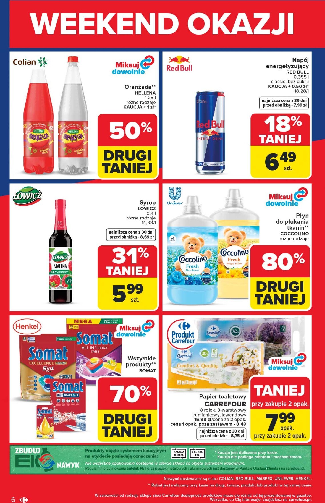 carrefour - Aktualna gazetka Carrefour - Weekend promek juz od środy! ważna od 03.06.2026 do 06.06.2026 - page: 6