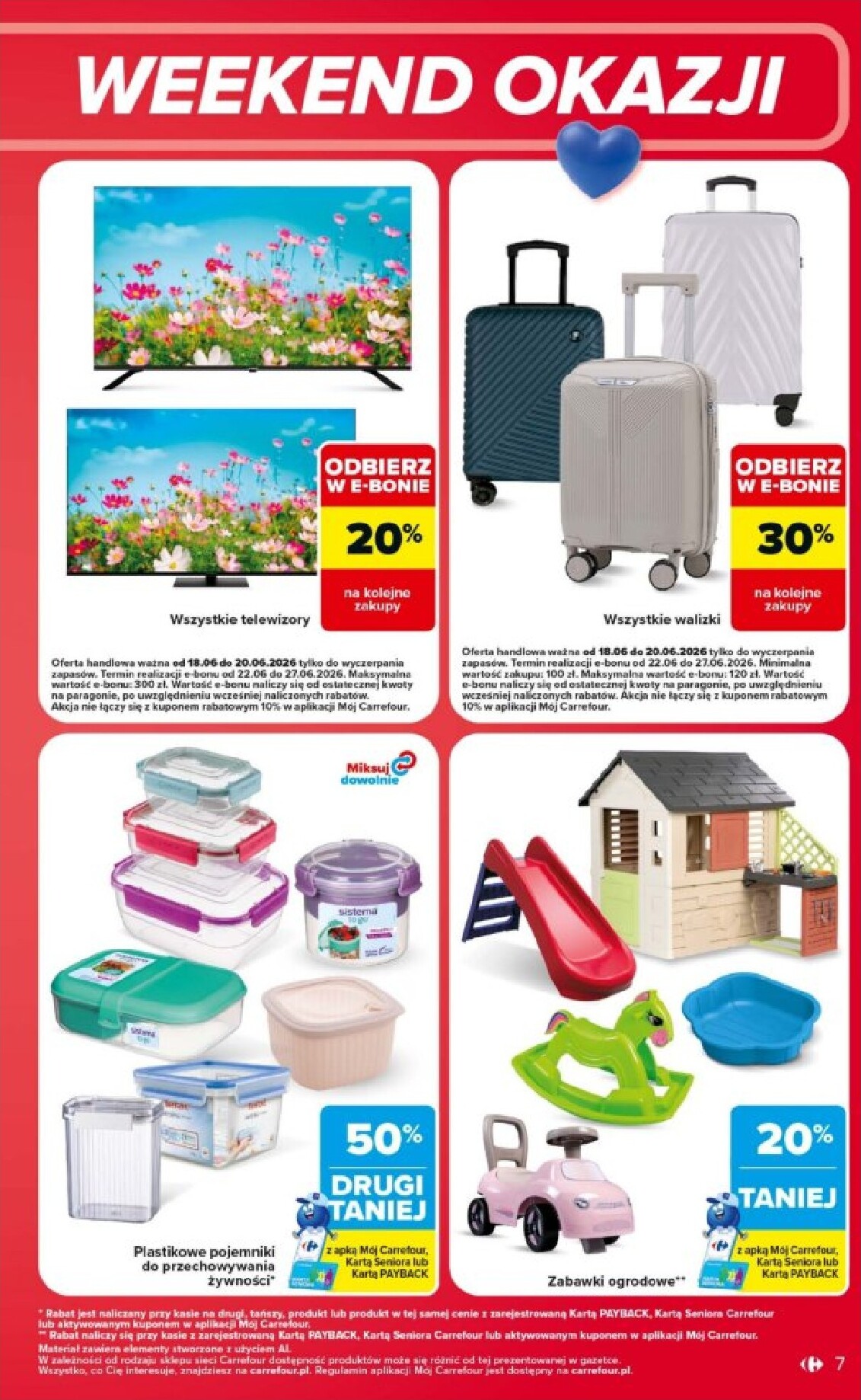 carrefour - Nowa gazetka Carrefour - Weekend promek już od czwartku ważna od 18.06.2026 do 20.06.2026 - page: 9