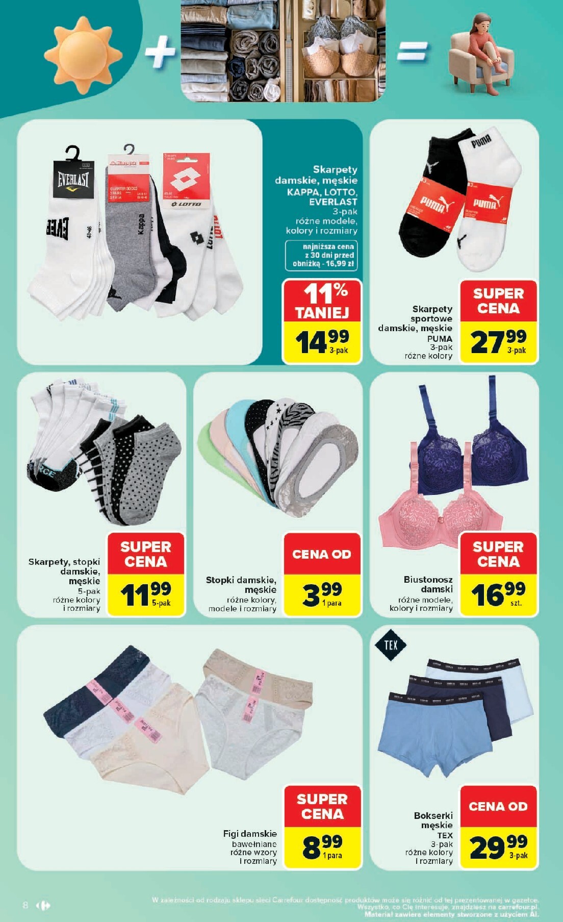 carrefour - Nowa gazetka Carrefour - W Sumie same okazje ważna od 22.06.2026 do 04.07.2026 - page: 8
