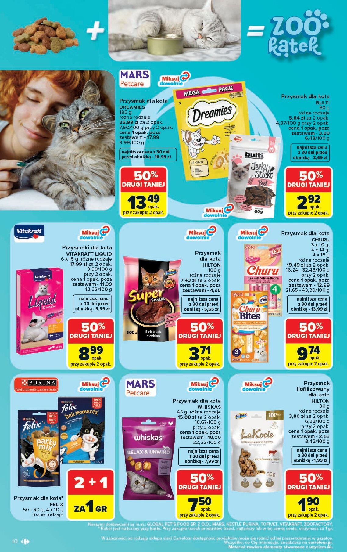 carrefour - Nowa gazetka Carrefour - Zoo katek ważna od 22.06.2026 do 04.07.2026 - page: 10