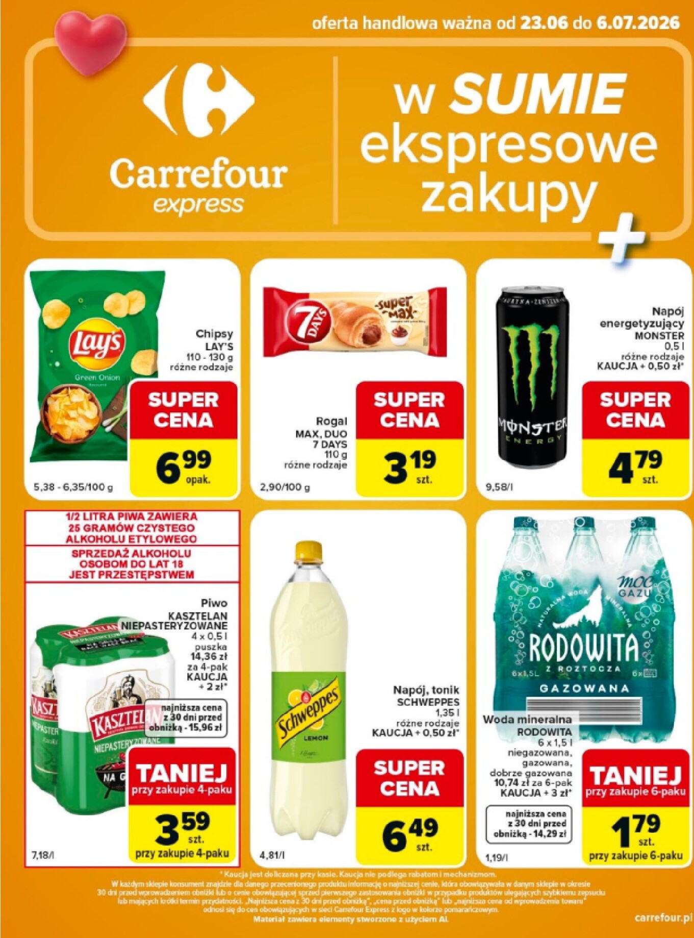 carrefour - Aktualna gazetka Carrefour Express - W Sumie ważna od 23.06.2026 do 29.06.2026 - page: 3