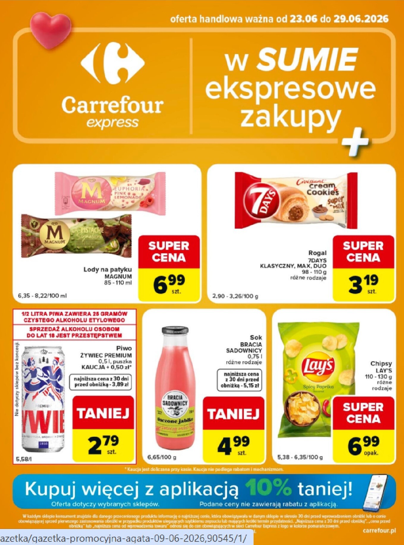 carrefour - Aktualna gazetka Carrefour Express - W Sumie ważna od 23.06.2026 do 29.06.2026 - page: 2