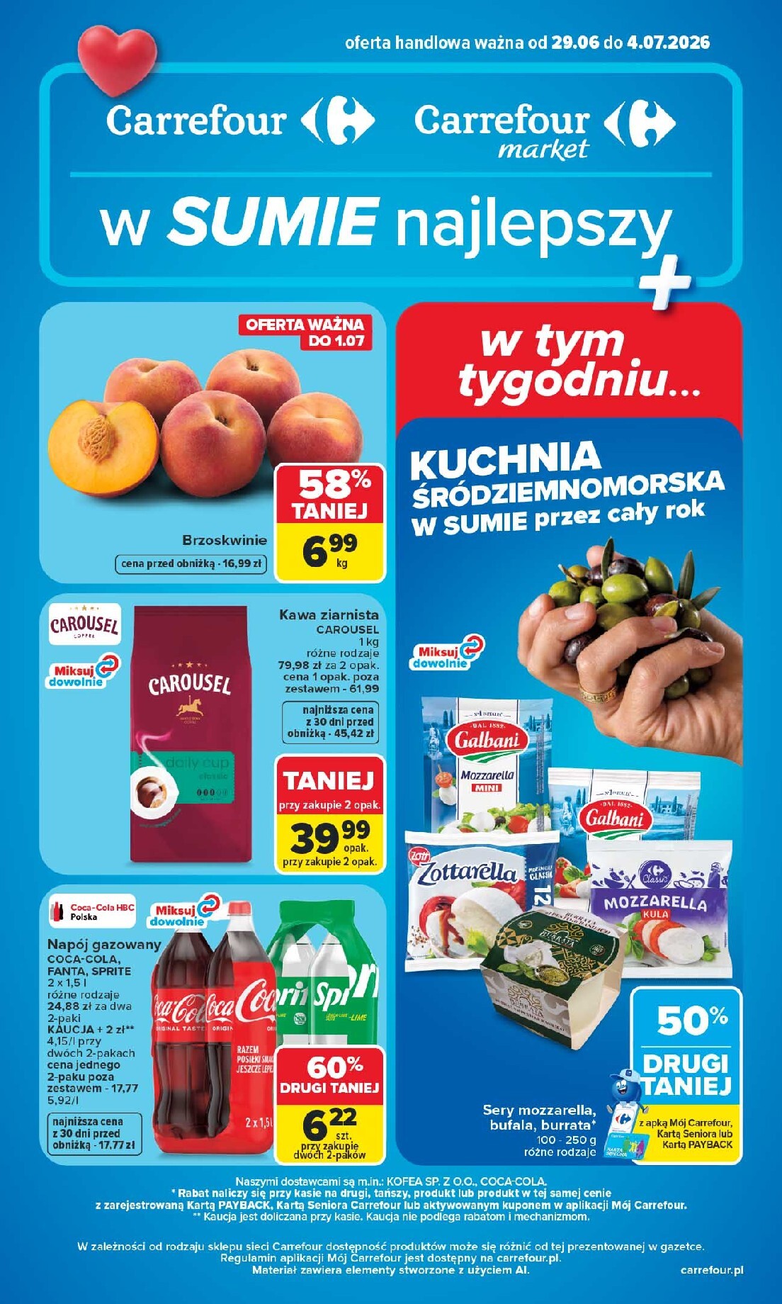 carrefour - Nowa gazetka Carrefour ważna od 29.06.2026 do 04.07.2026