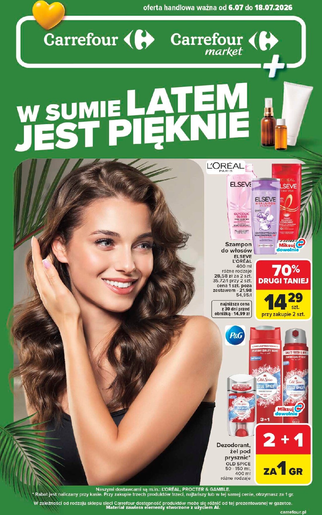 carrefour - Nowa gazetka Carrefour - W sumie latem jest pięknie ważna od 06.07.2026 do 18.07.2026