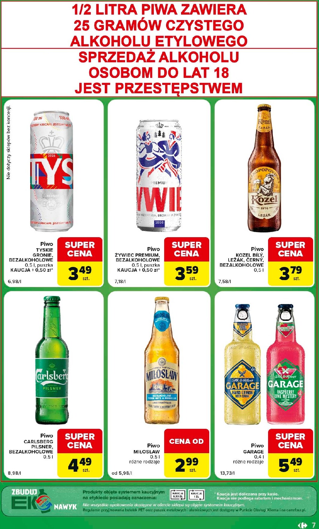 carrefour - Nowa gazetka Carrefour - Express 1 ważna od 07.07.2026 do 13.07.2026 - page: 7