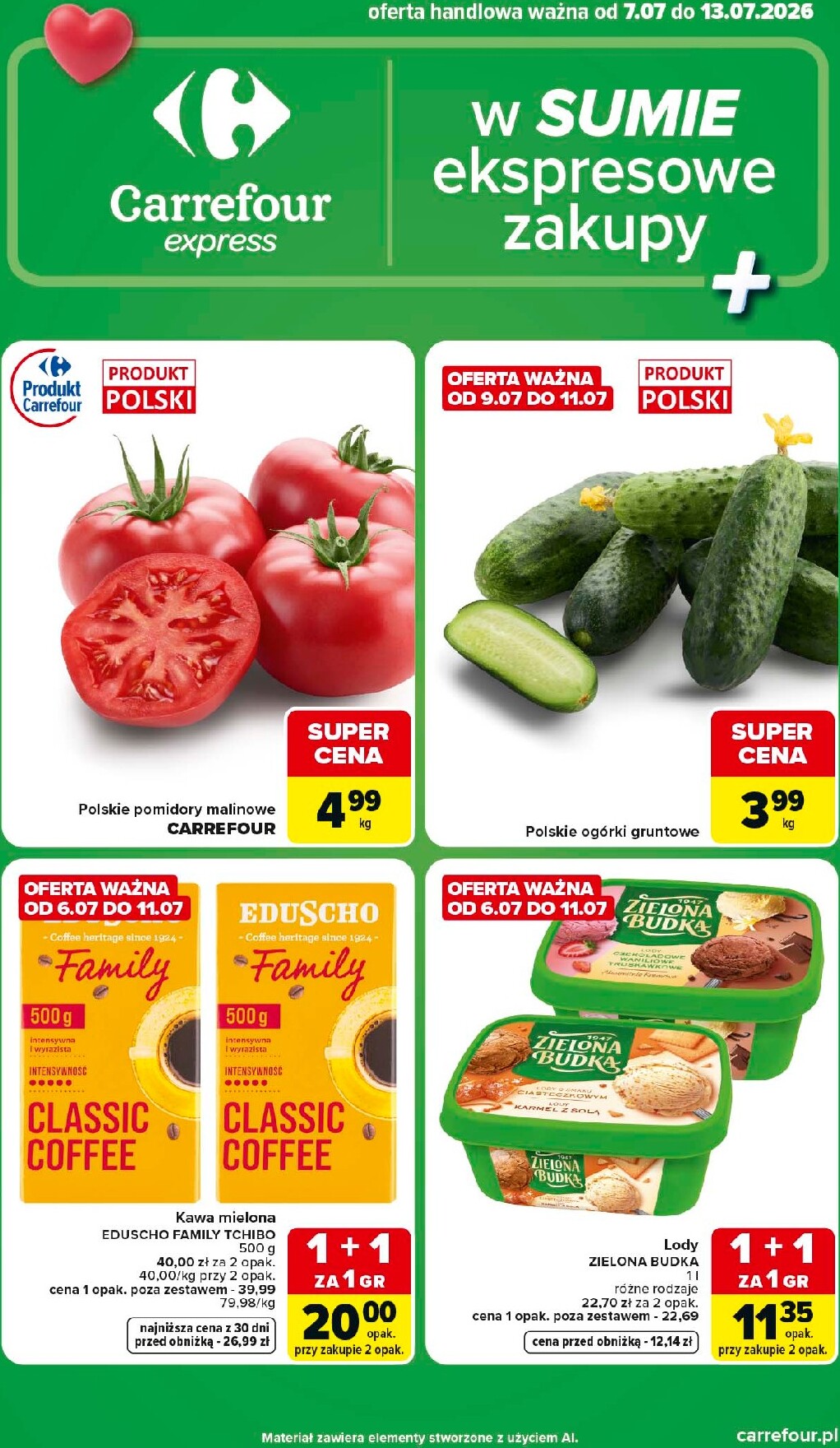 carrefour - Nowa gazetka Carrefour - Express 1 ważna od 07.07.2026 do 13.07.2026