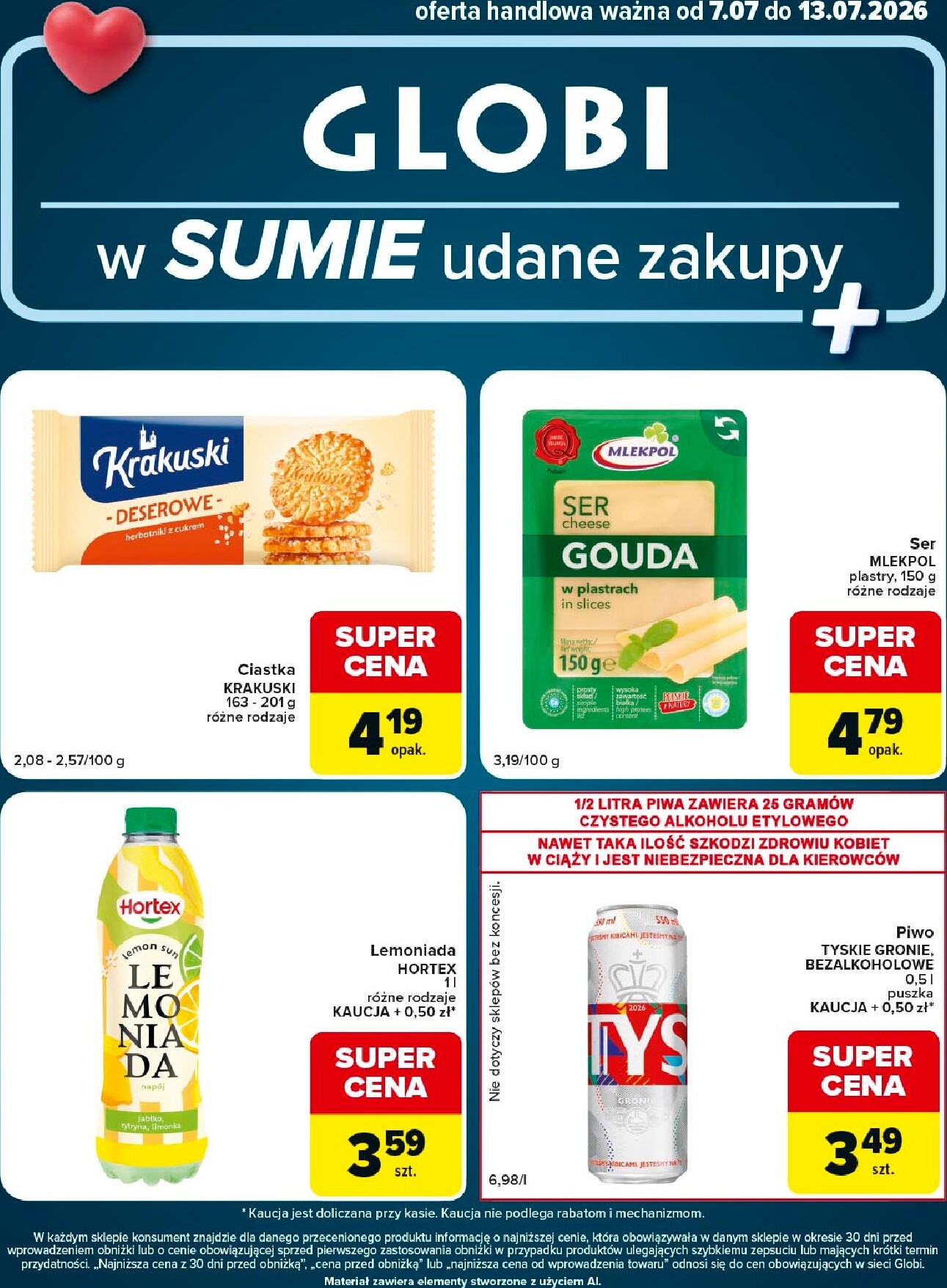 carrefour - Nowa gazetka Carrefour - Globi ważna od 07.07.2026 do 13.07.2026
