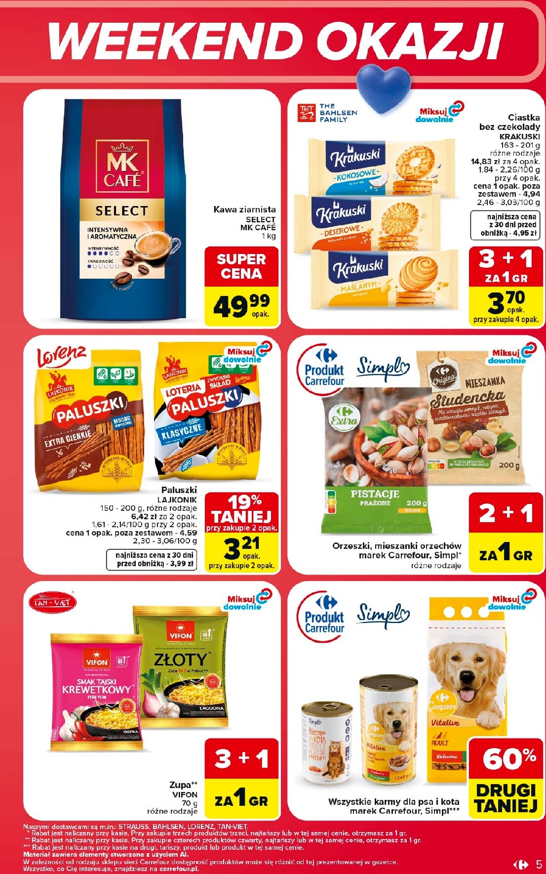 carrefour - Aktualna gazetka Carrefour - Weekend promek już od czwartku ważna od 09.07.2026 do 11.07.2026 - page: 5