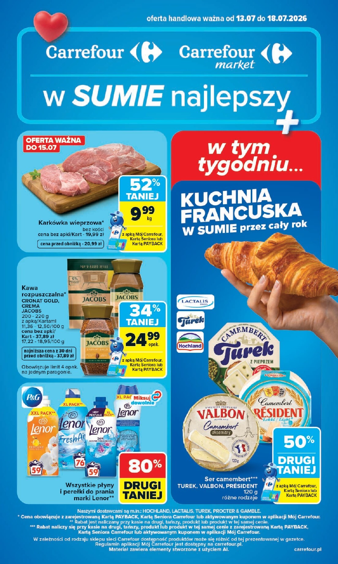 carrefour - Nowa gazetka Carrefour ważna od 13.07.2026 do 18.07.2026