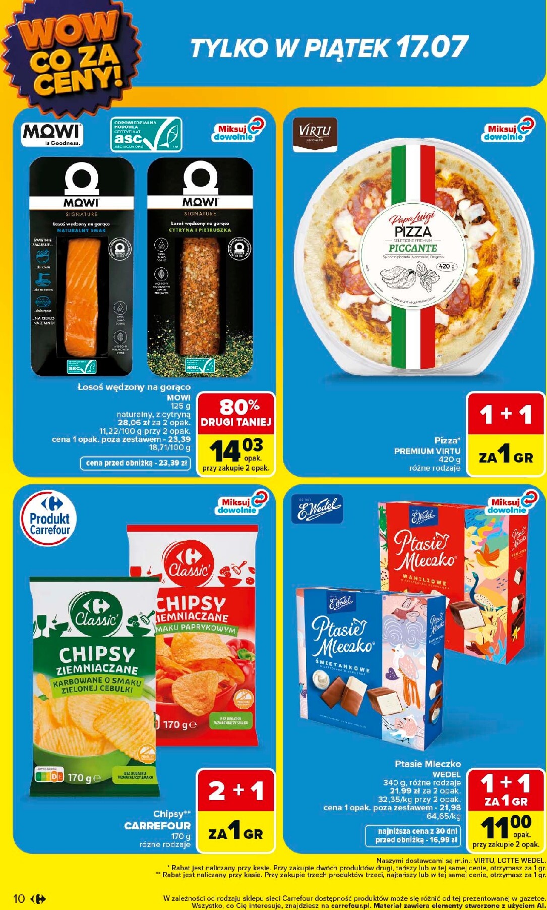 carrefour - Nowa gazetka Carrefour - Wow co za ceny ważna od 13.07.2026 do 18.07.2026 - page: 10