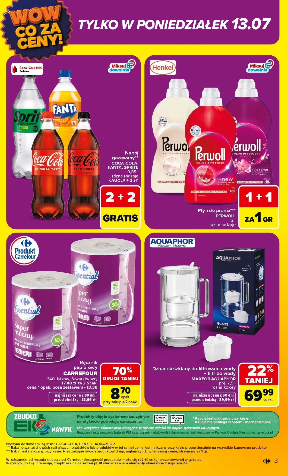 carrefour - Nowa gazetka Carrefour - Wow co za ceny ważna od 13.07.2026 do 18.07.2026 - page: 3