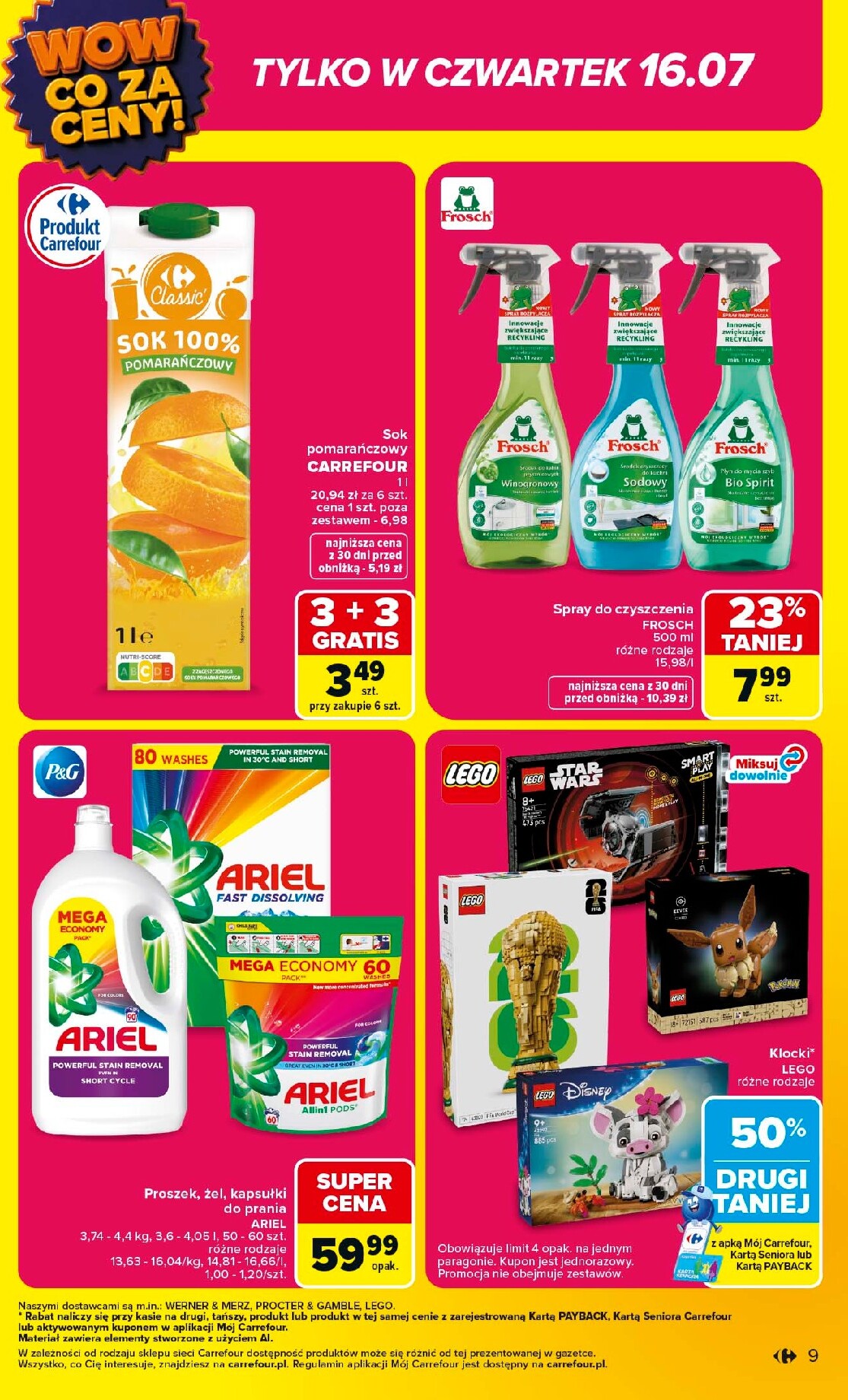 carrefour - Nowa gazetka Carrefour - Wow co za ceny ważna od 13.07.2026 do 18.07.2026 - page: 9