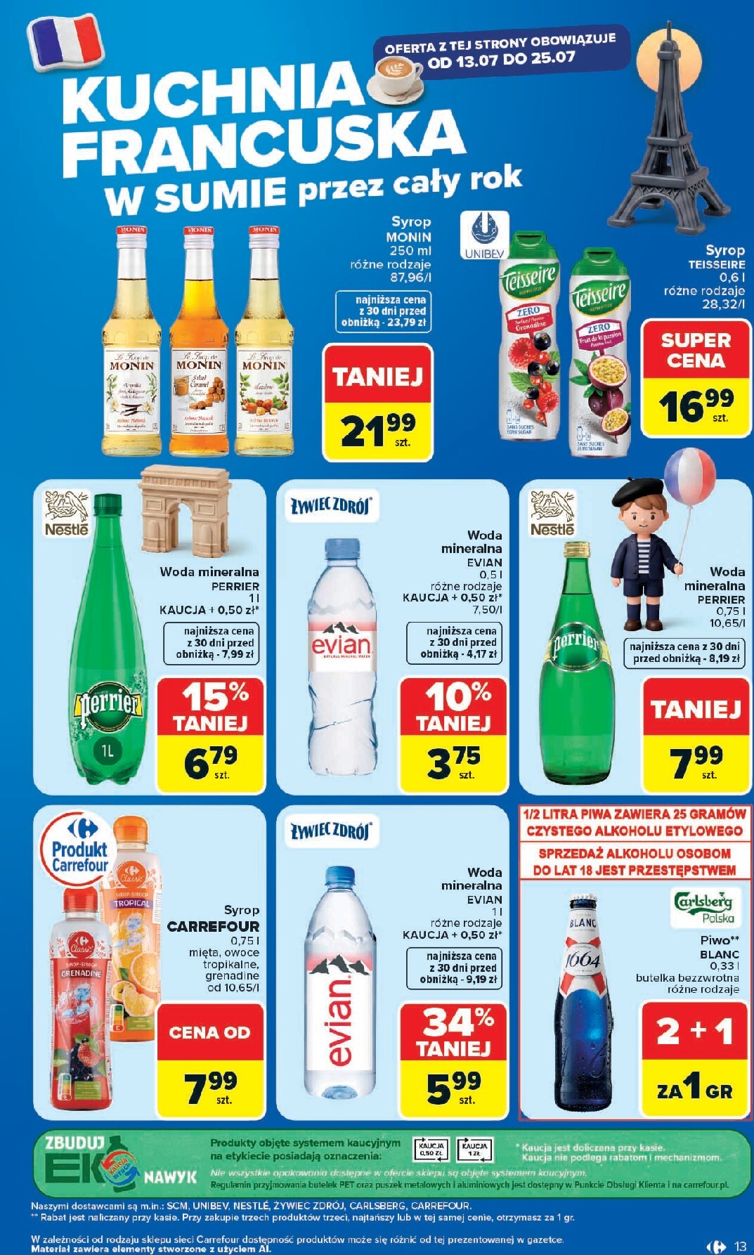 carrefour - Nowa gazetka Carrefour - Kuchnia francuska ważna od 13.07.2026 do 25.07.2026 - page: 13