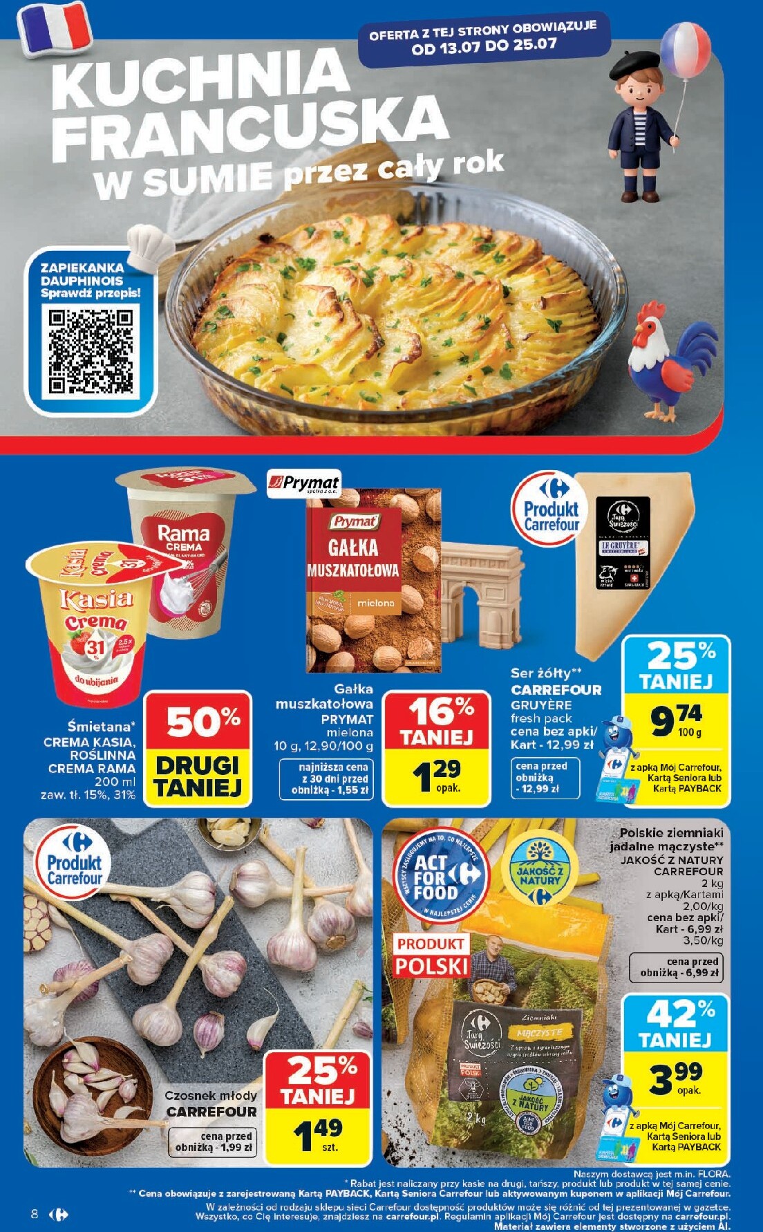 carrefour - Nowa gazetka Carrefour - Kuchnia francuska ważna od 13.07.2026 do 25.07.2026 - page: 8