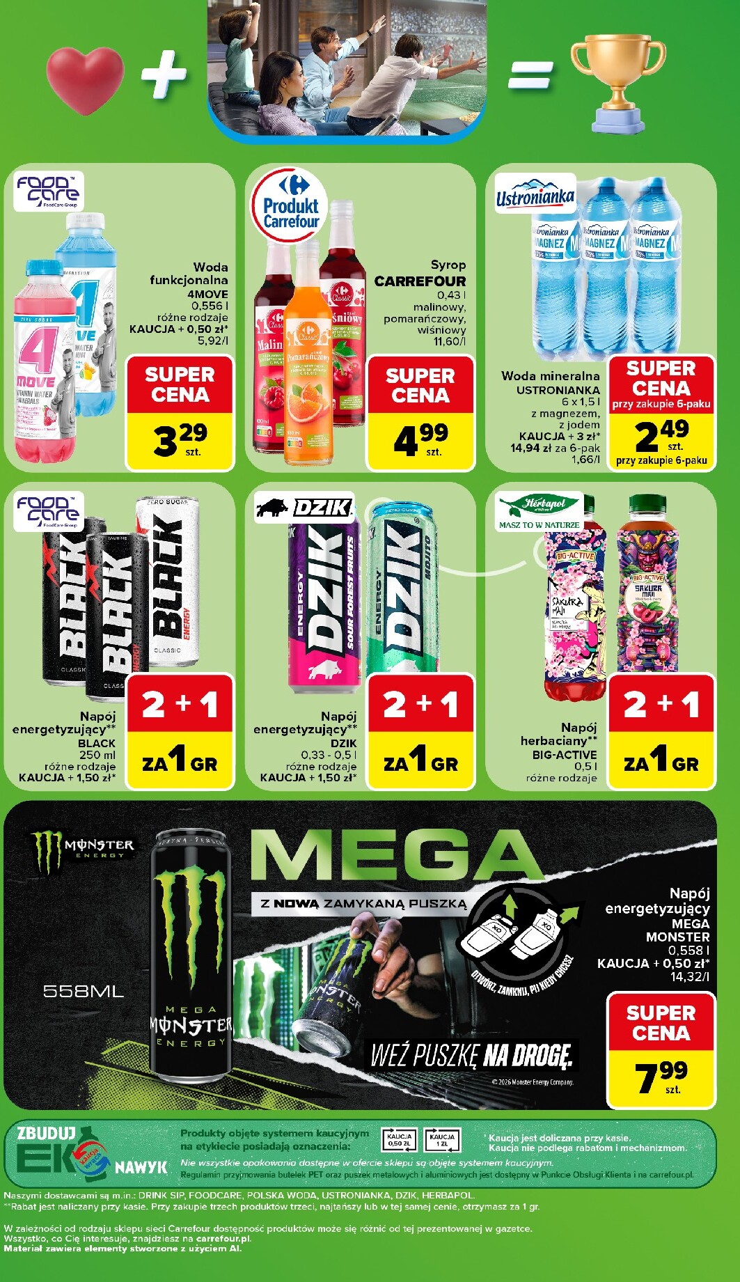 carrefour - Nowa gazetka Carrefour - Zakupowa taktyka kibica ważna od 13.07.2026 do 18.07.2026 - page: 3
