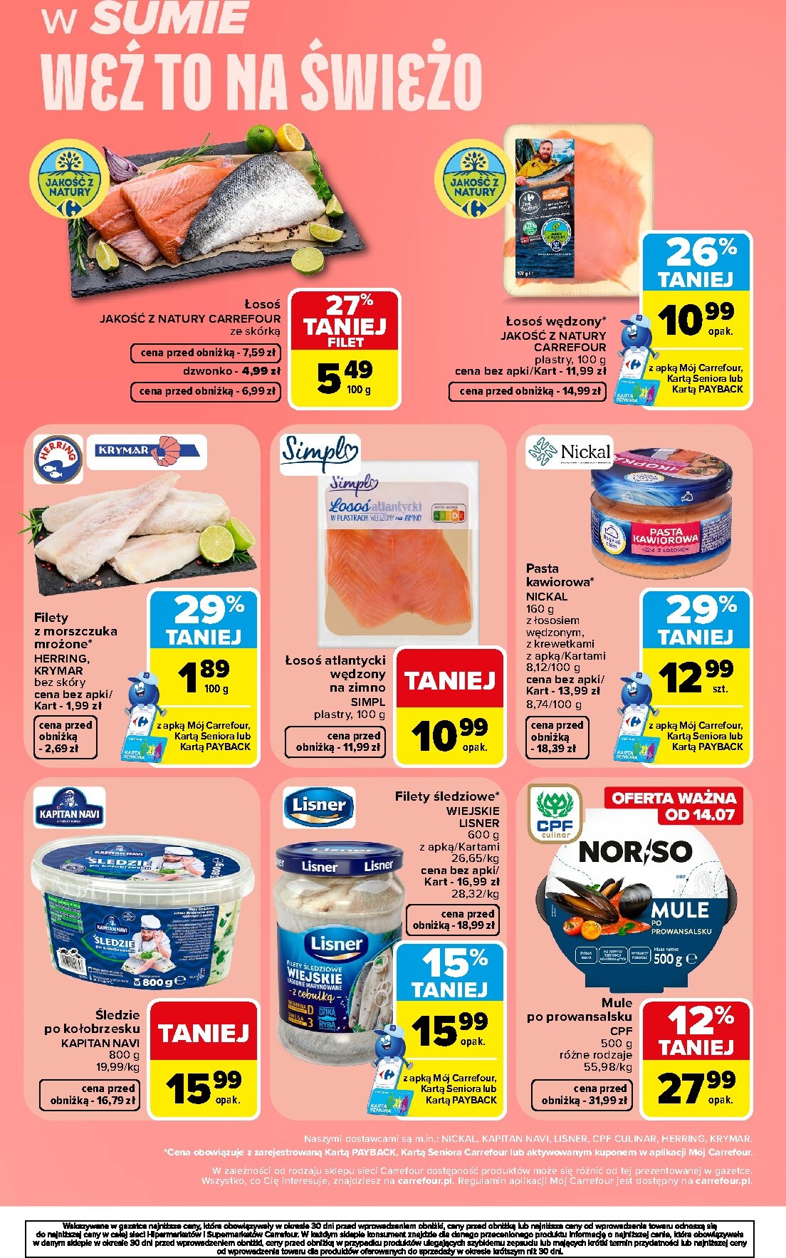 carrefour - Nowa gazetka Carrefour - Weź to na świeżo ważna od 13.07.2026 do 18.07.2026 - page: 8