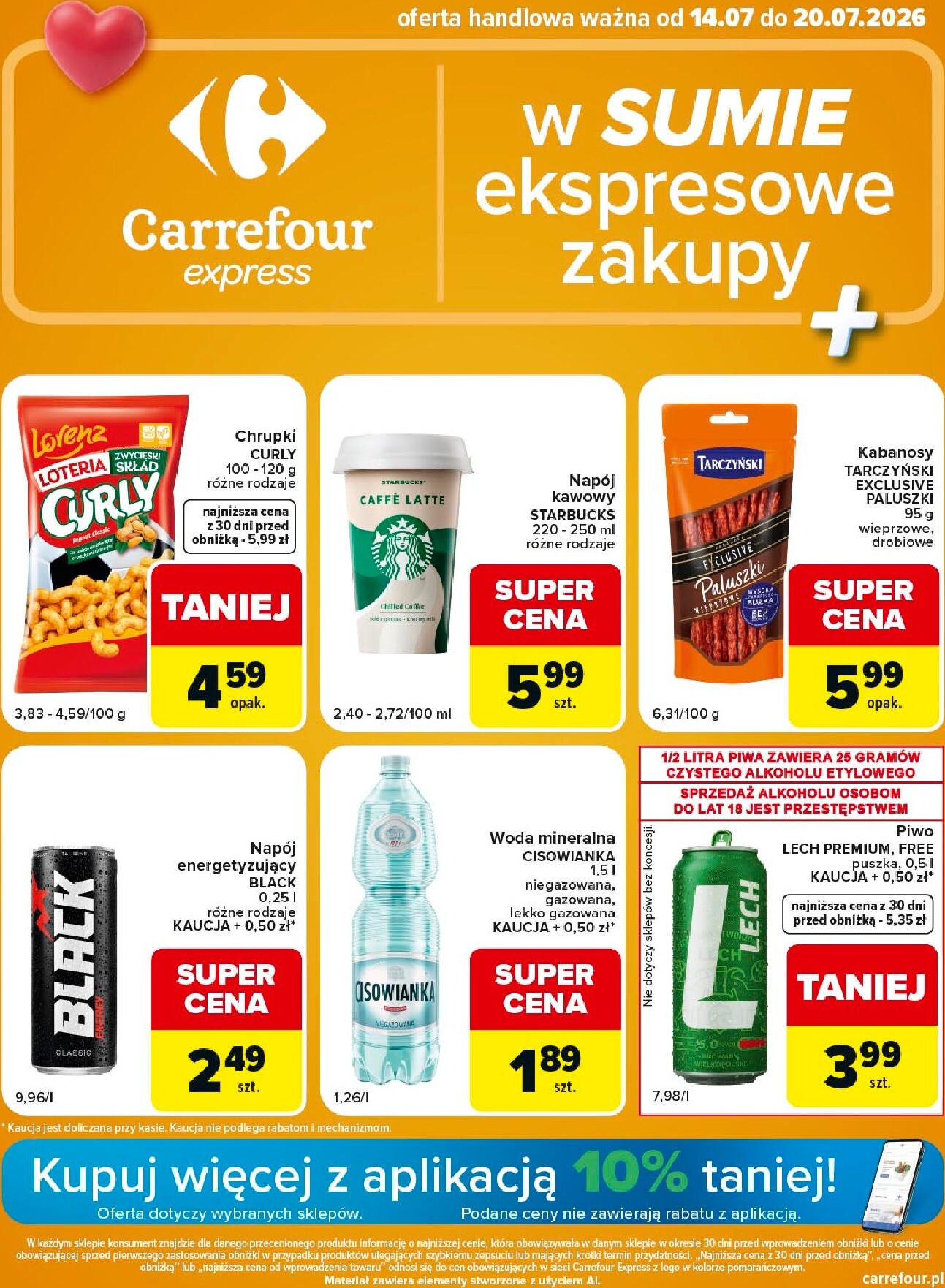 carrefour - Nowa gazetka Carrefour - Express 2 ważna od 14.07.2026 do 20.07.2026
