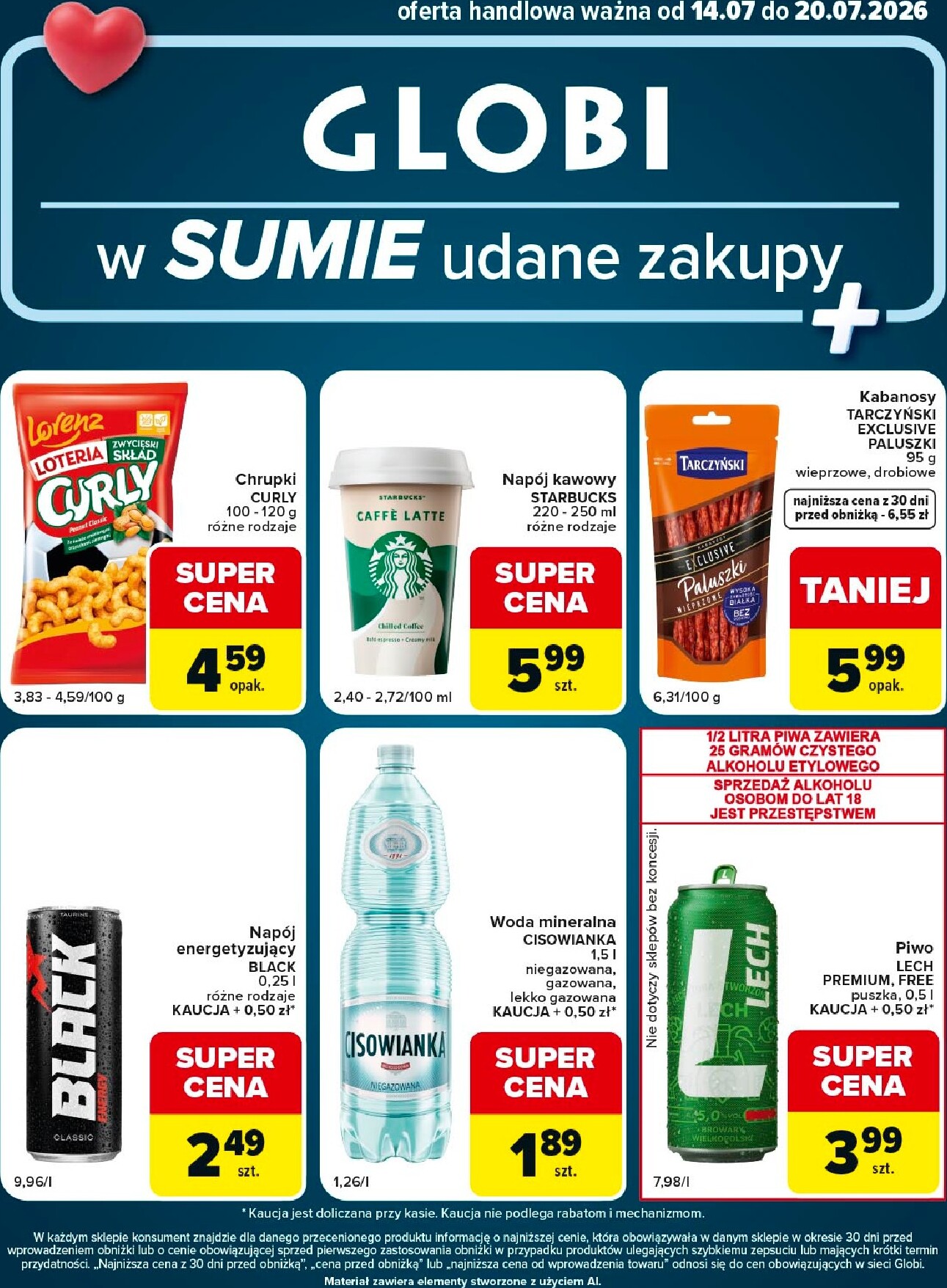carrefour - Nowa gazetka Carrefour - Globi ważna od 14.07.2026 do 20.07.2026