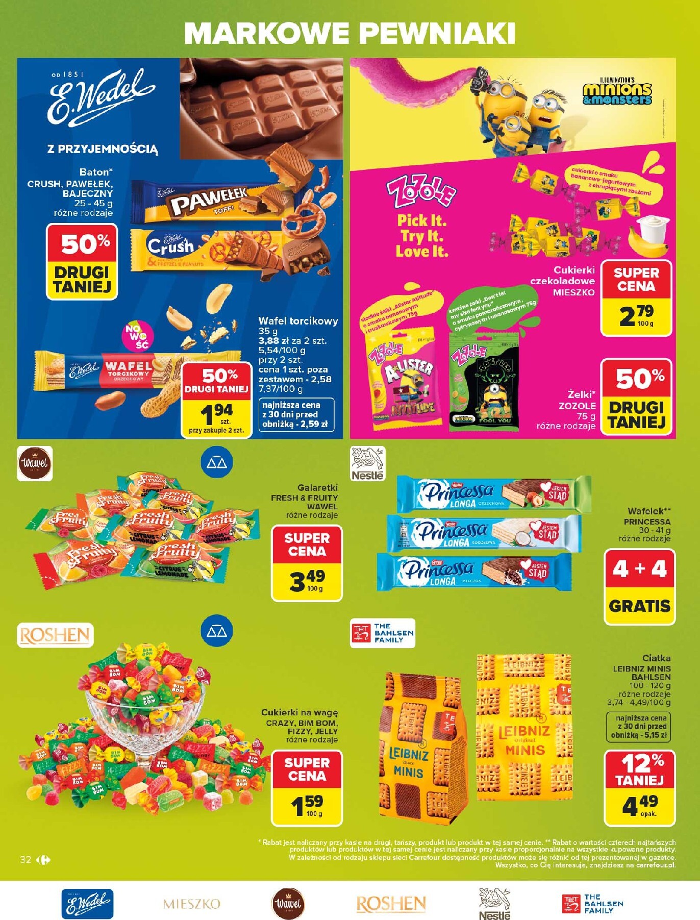 carrefour - Nowa gazetka Carrefour - Markowe pewniaki ważna od 20.07.2026 do 01.08.2026 - page: 32