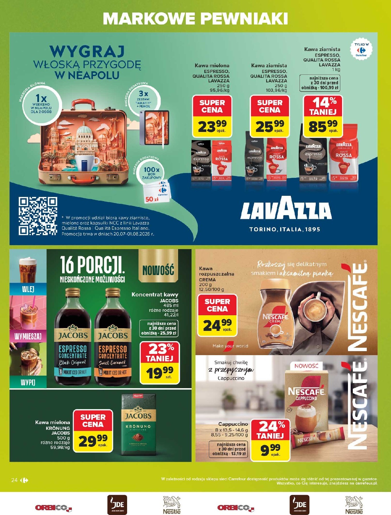 carrefour - Nowa gazetka Carrefour - Markowe pewniaki ważna od 20.07.2026 do 01.08.2026 - page: 24