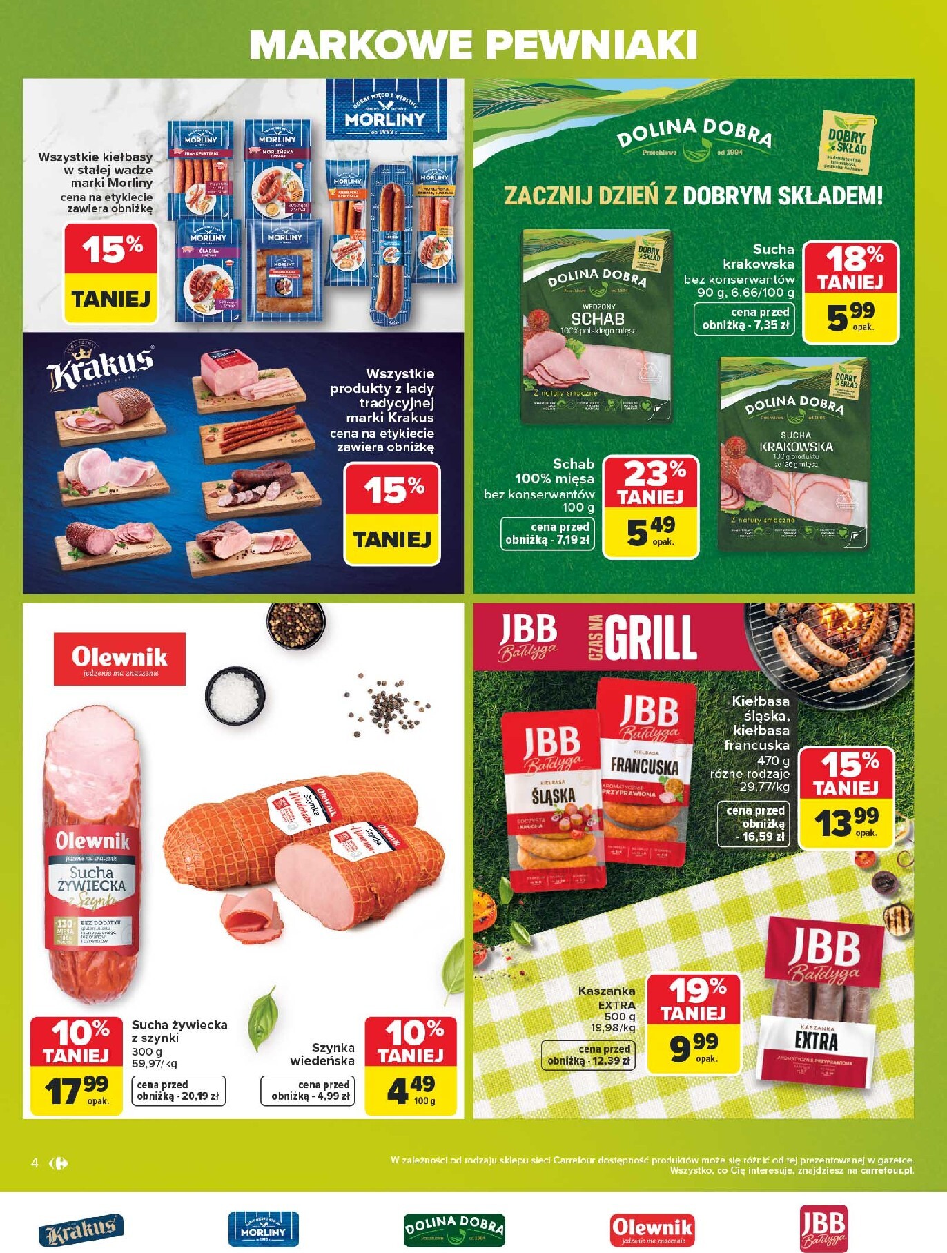 carrefour - Nowa gazetka Carrefour - Markowe pewniaki ważna od 20.07.2026 do 01.08.2026 - page: 4