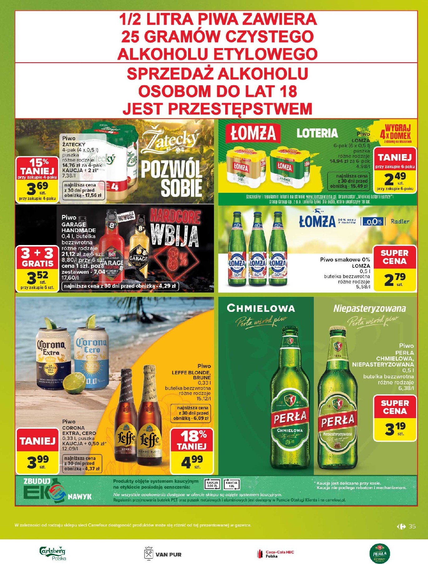 carrefour - Nowa gazetka Carrefour - Markowe pewniaki ważna od 20.07.2026 do 01.08.2026 - page: 35