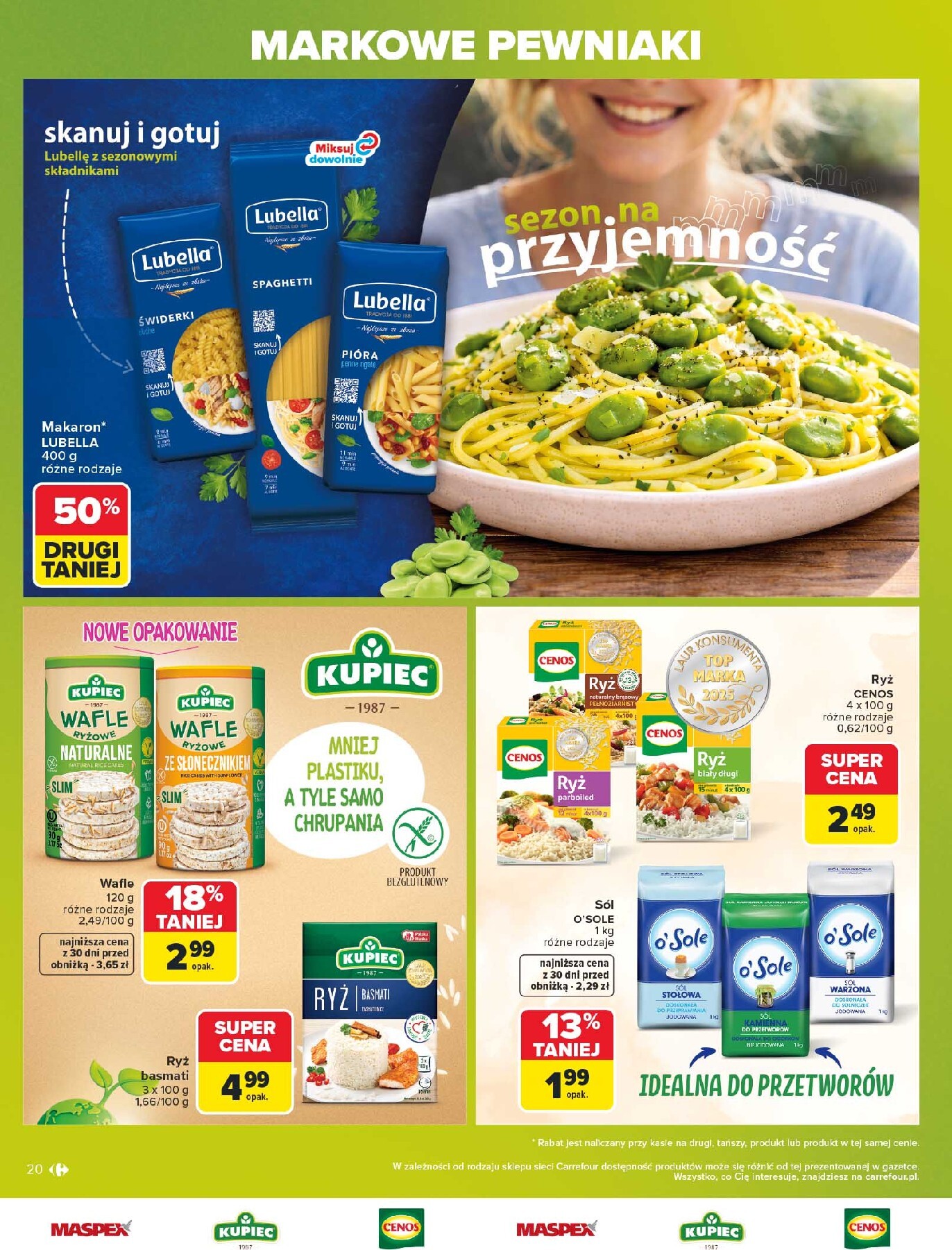 carrefour - Nowa gazetka Carrefour - Markowe pewniaki ważna od 20.07.2026 do 01.08.2026 - page: 20