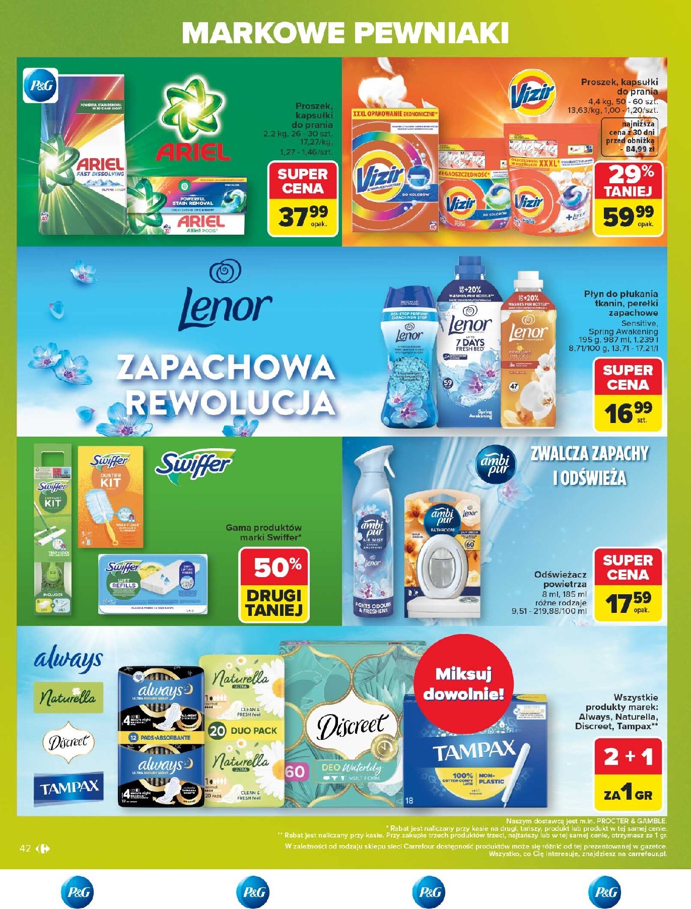 carrefour - Nowa gazetka Carrefour - Markowe pewniaki ważna od 20.07.2026 do 01.08.2026 - page: 42