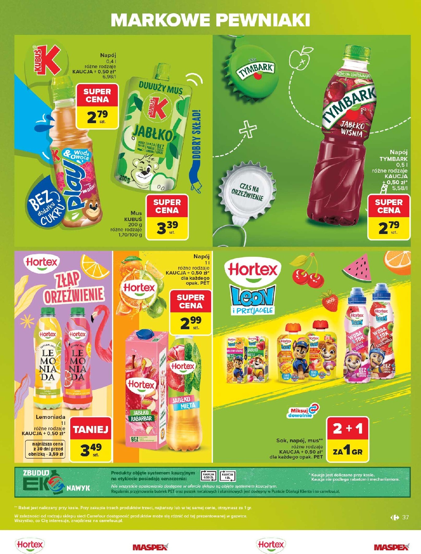 carrefour - Nowa gazetka Carrefour - Markowe pewniaki ważna od 20.07.2026 do 01.08.2026 - page: 37