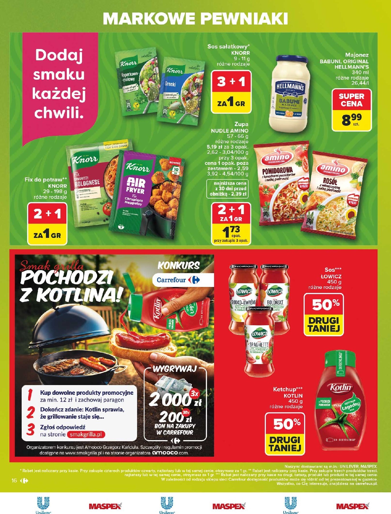 carrefour - Nowa gazetka Carrefour - Markowe pewniaki ważna od 20.07.2026 do 01.08.2026 - page: 16