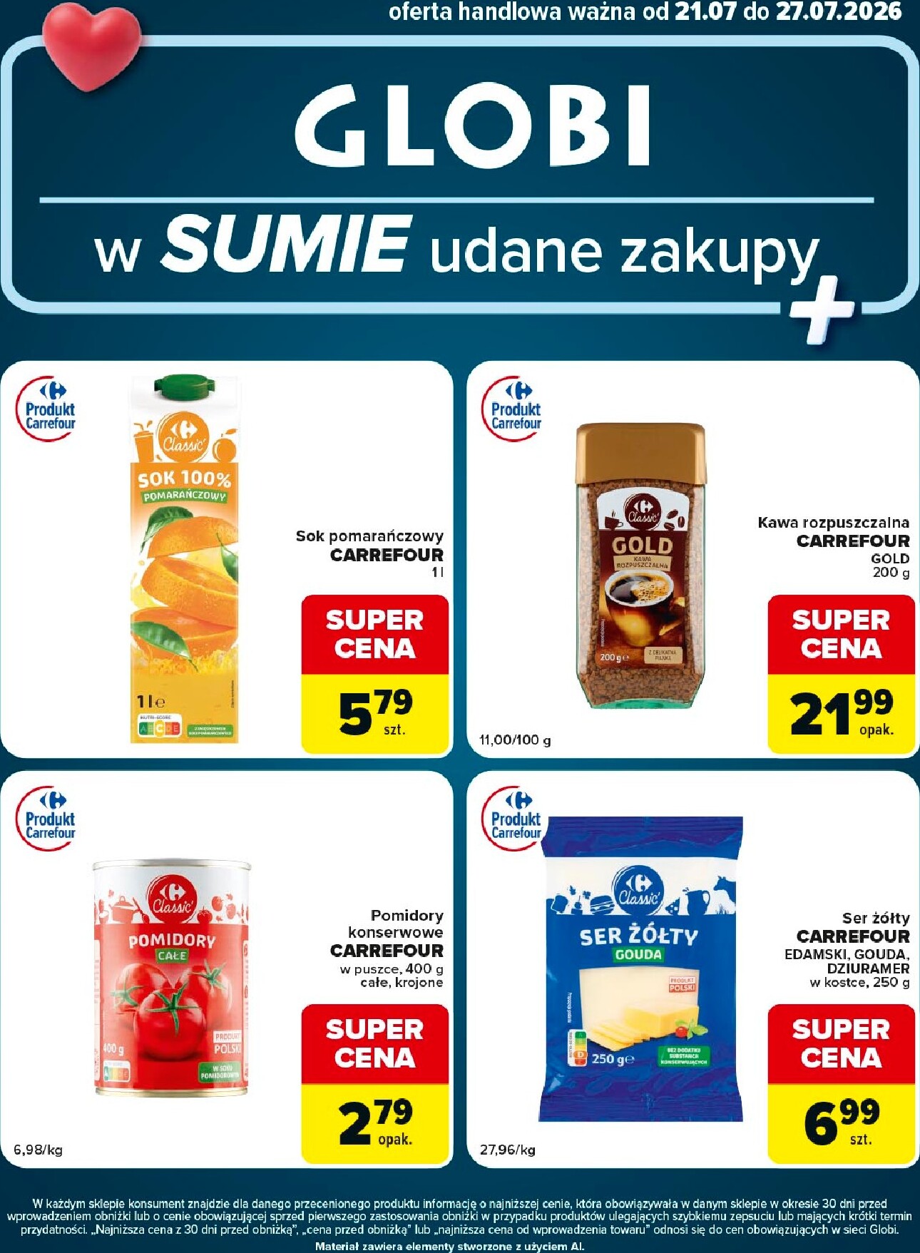 carrefour - Nowa gazetka Carrefour - Globi ważna od 21.07.2026 do 27.07.2026 - page: 2
